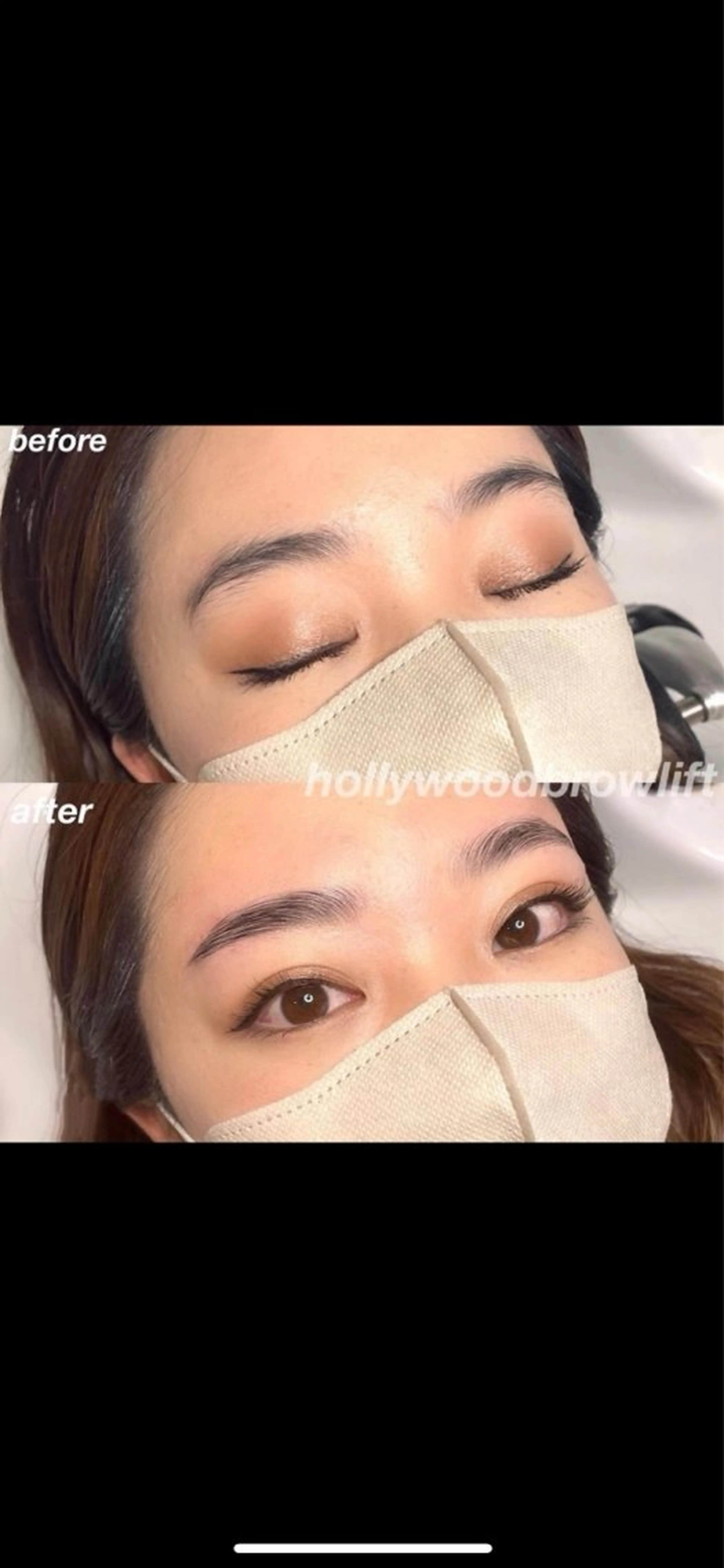 【NO1♪】眉WAX＋似合わせ眉メイク4300の写真