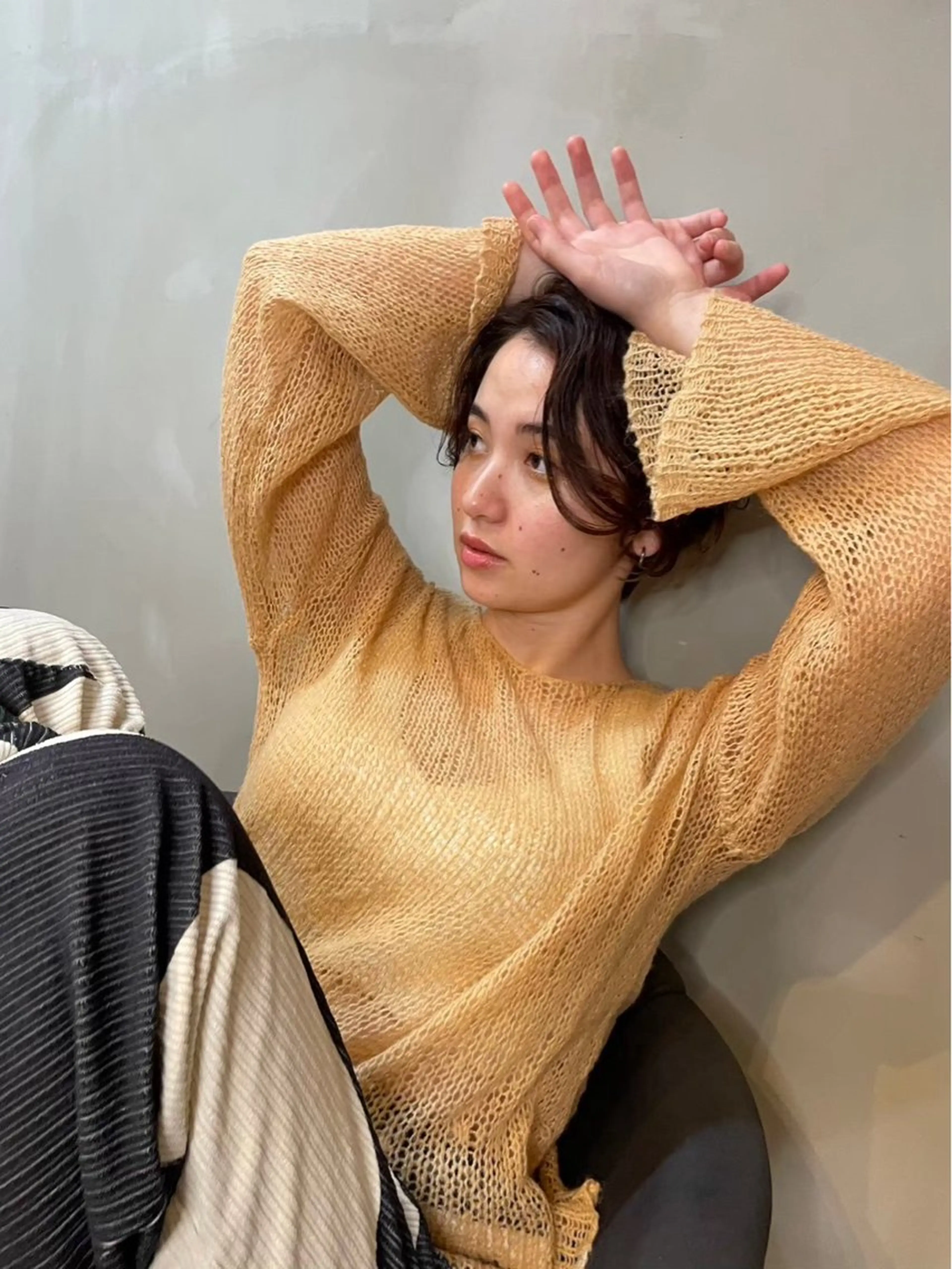 ショート カラー ショート/ボブ専門 宮脇美奈/南船場のヘアスタイル