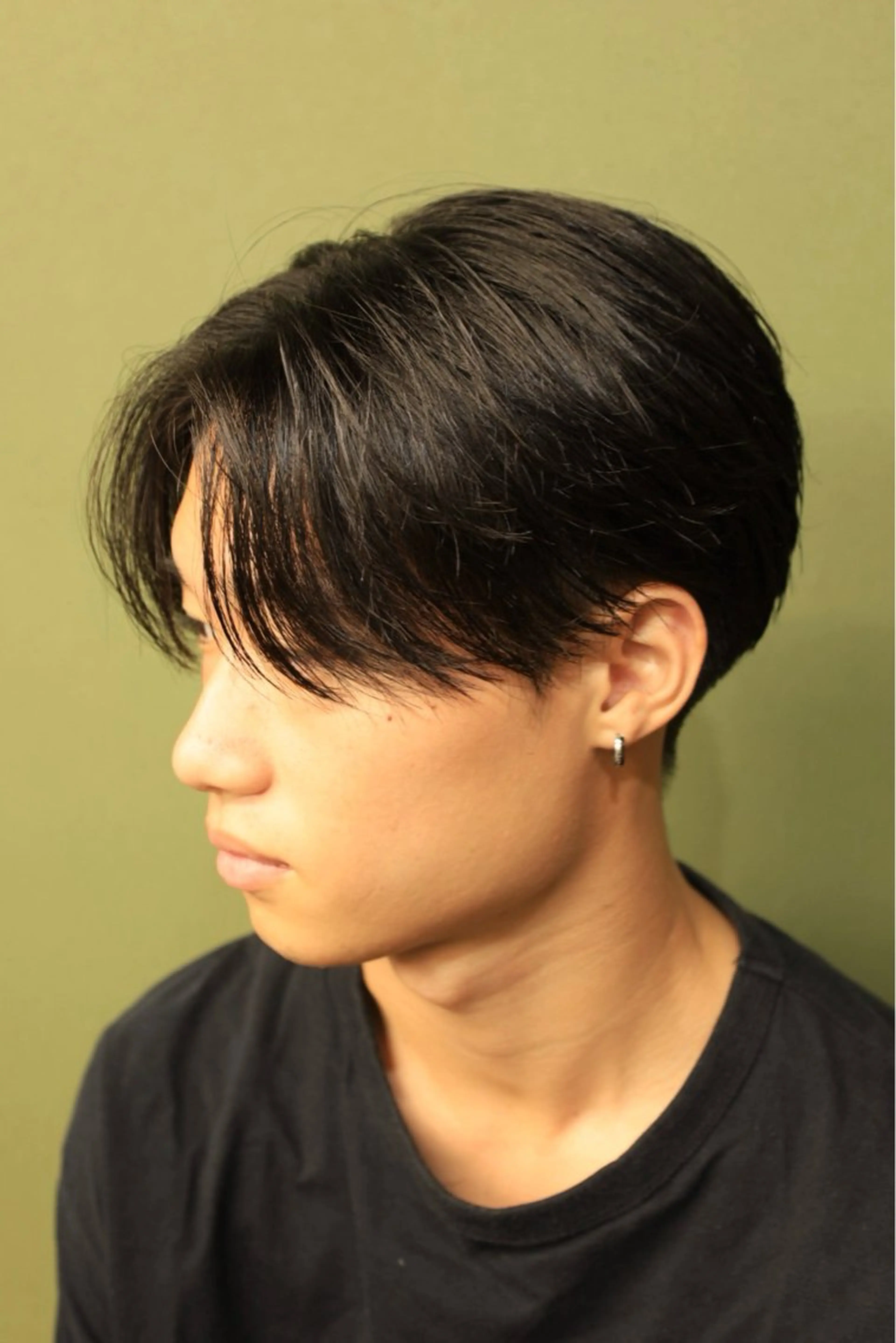 ミディアム カット Maison所属・メンズ特化 浜本志厳のヘアスタイル