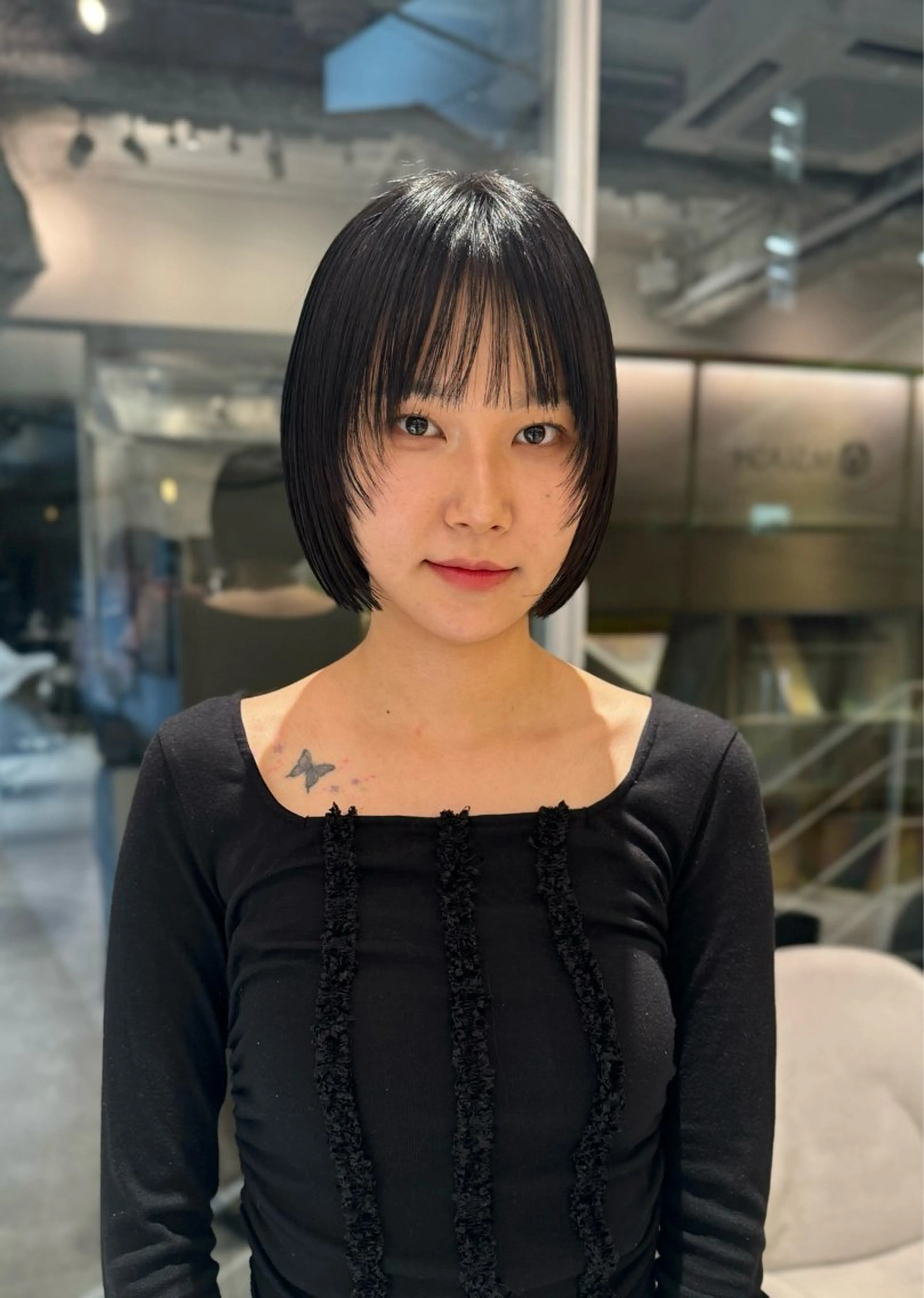 ショート カット 🩵垢抜けボブ /ミニボブ🩵しおのヘアスタイル