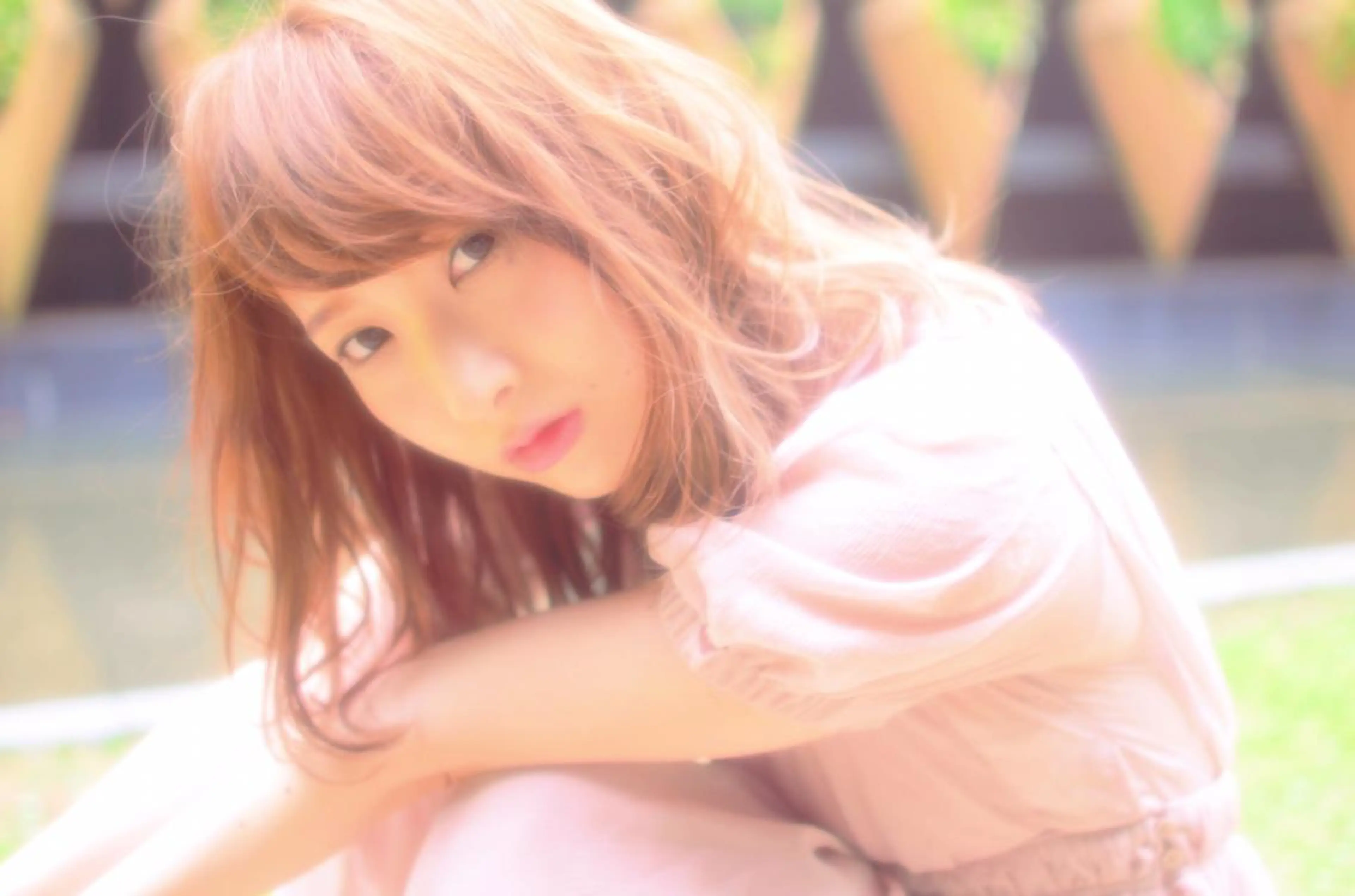 ミディアム セミロング カラー Lehm所属・表参道/さあ や/大人ナチュラルのヘアスタイル