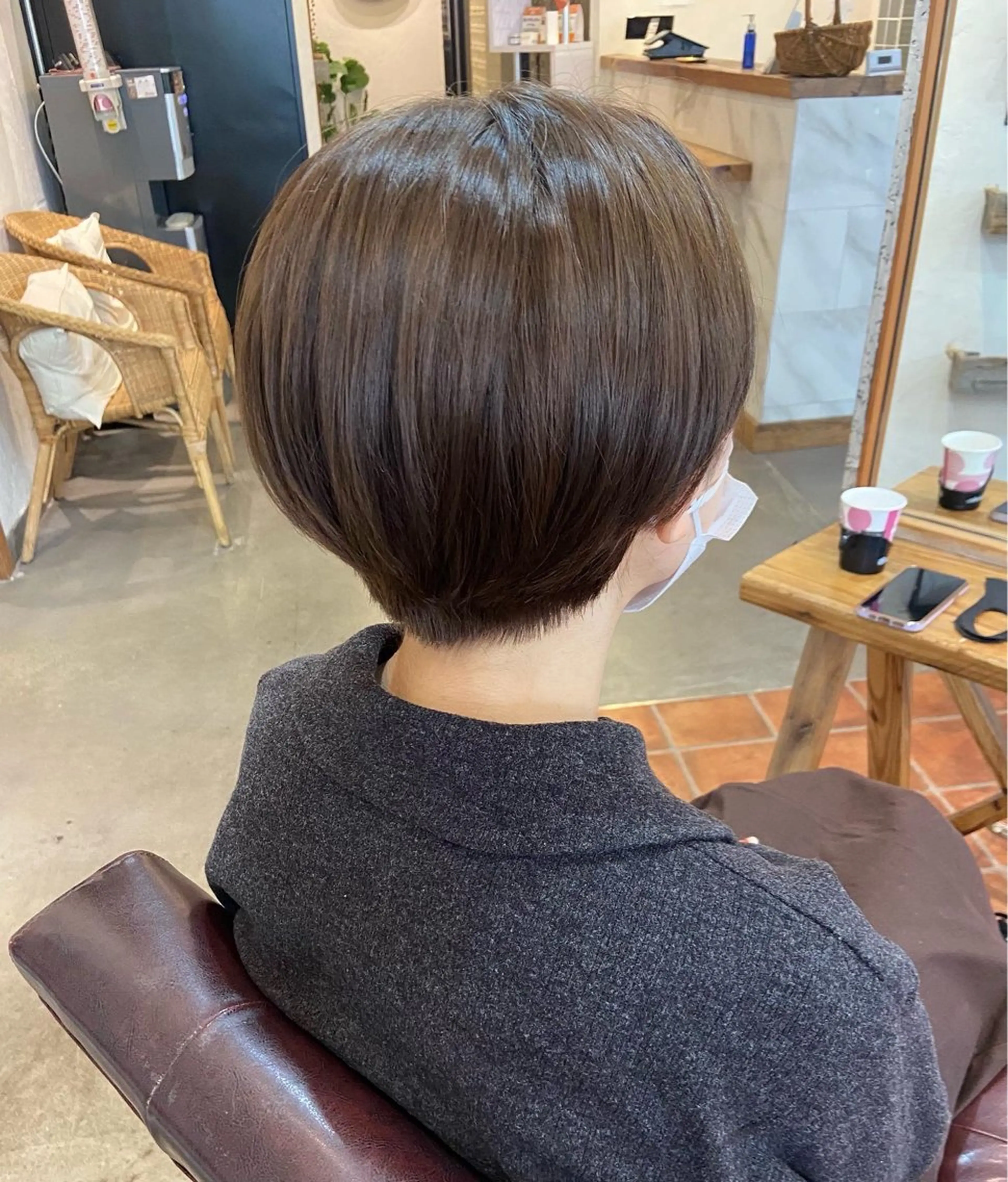 ショート オーブヘアースペース新宿店所属・🎀透明感カラー yui🎀のヘアスタイル
