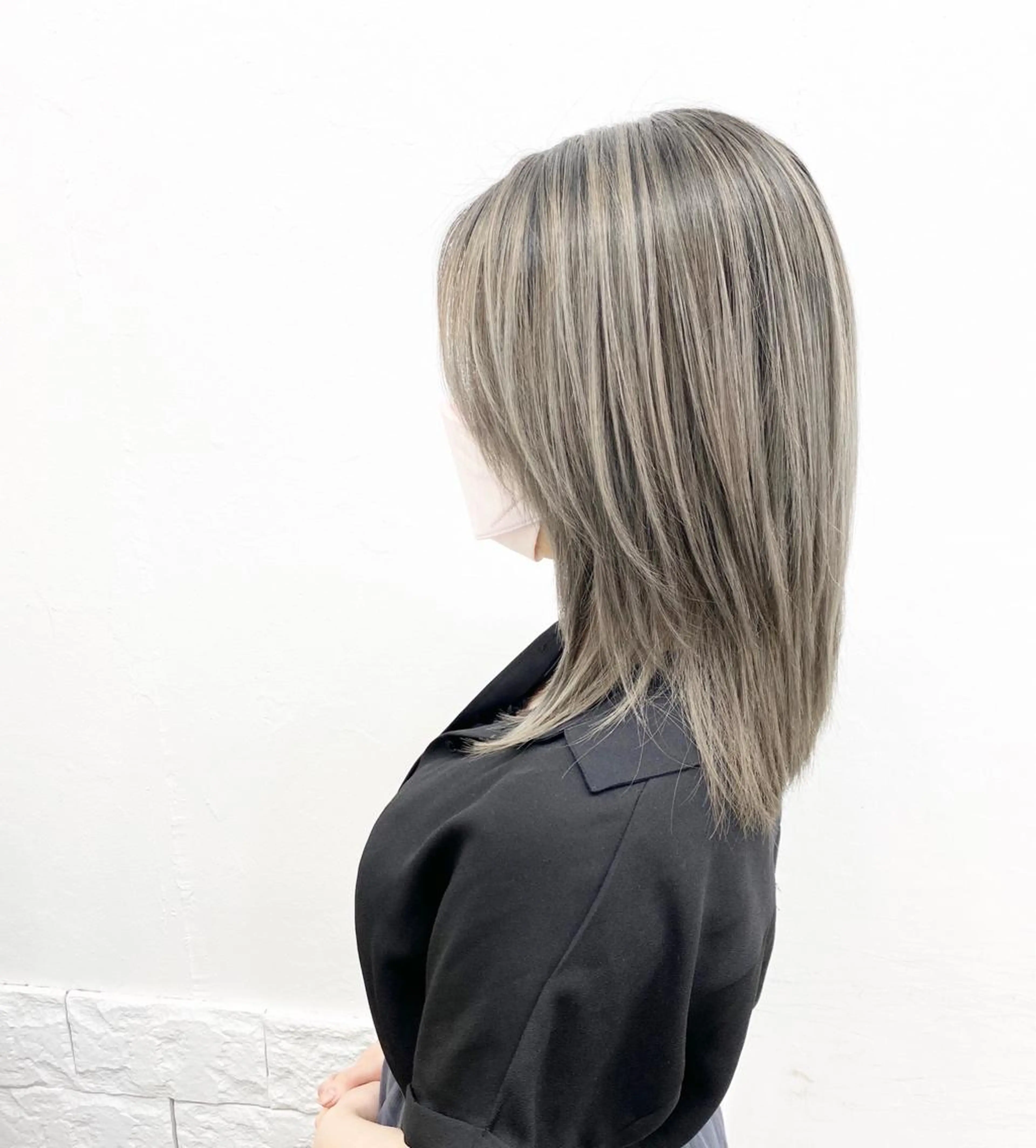 カラー バレイヤージュ カラー特化サロン プロデュース相武台前のヘアスタイル