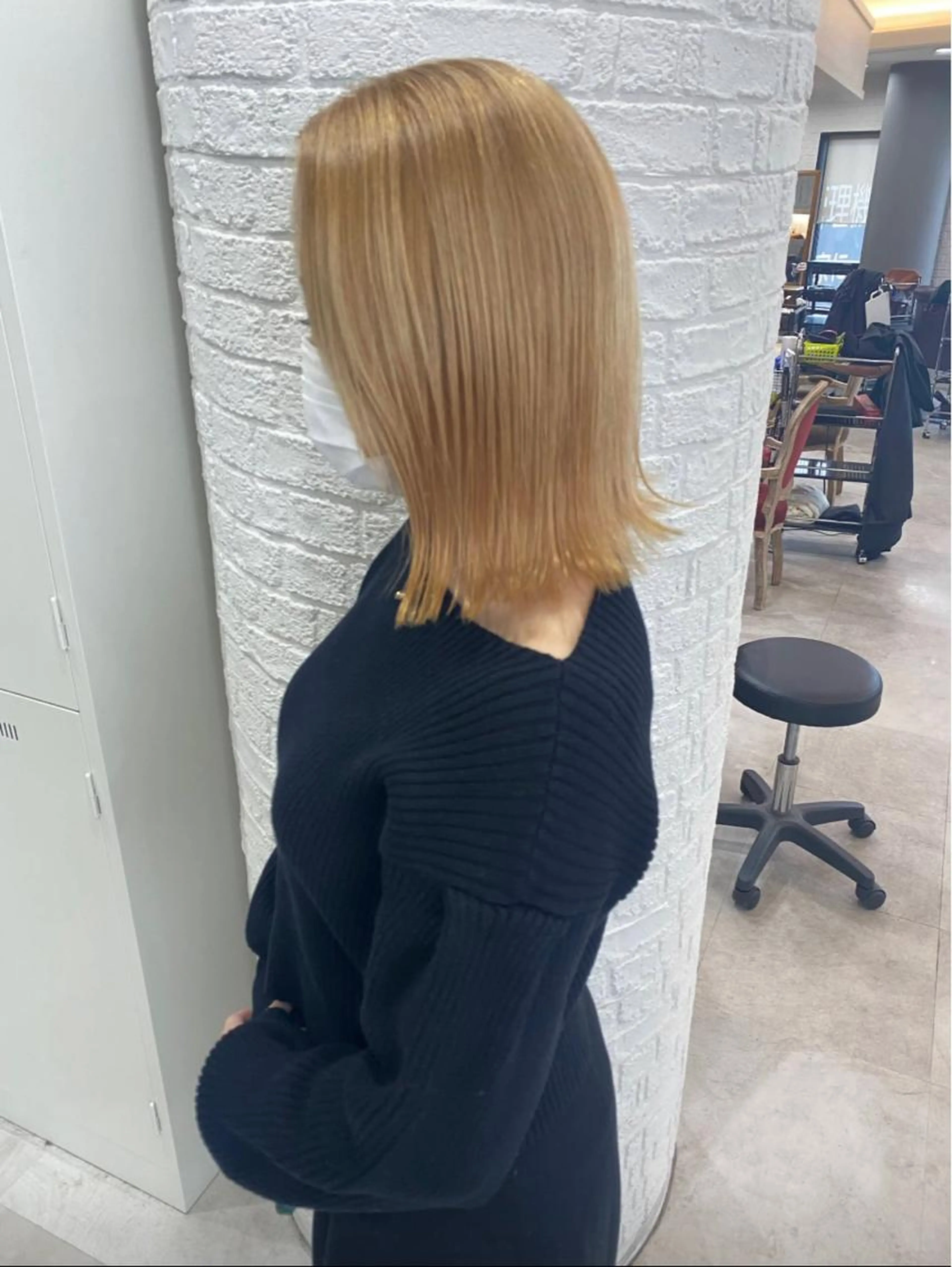 ケアブリーチ使用ダブルカラー➕Aujuaトリートメント1ステップ🧴💕の写真