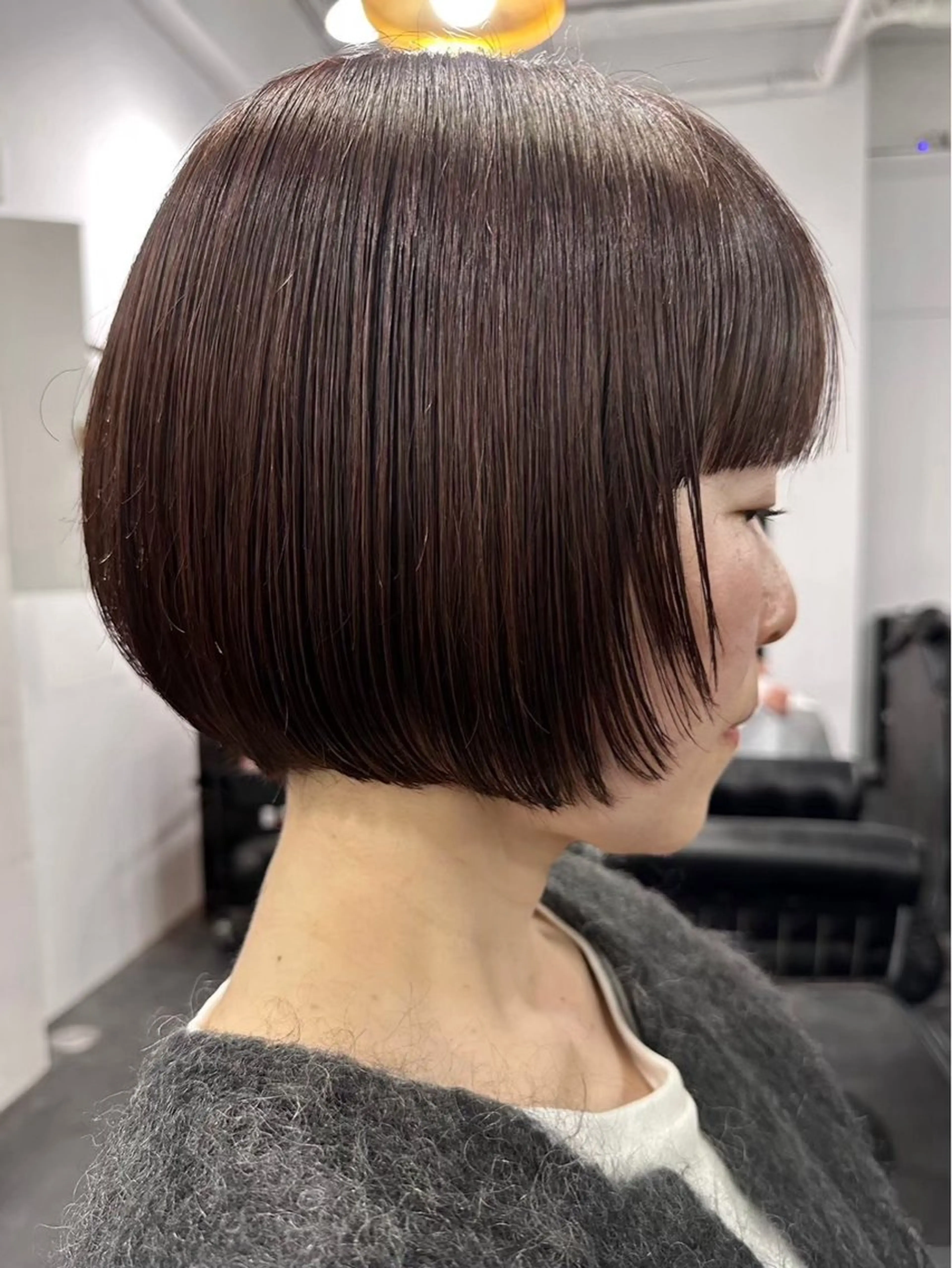 ショート カラー トリートメント nari ☺︎ ボブ/透明感カラーのヘアスタイル