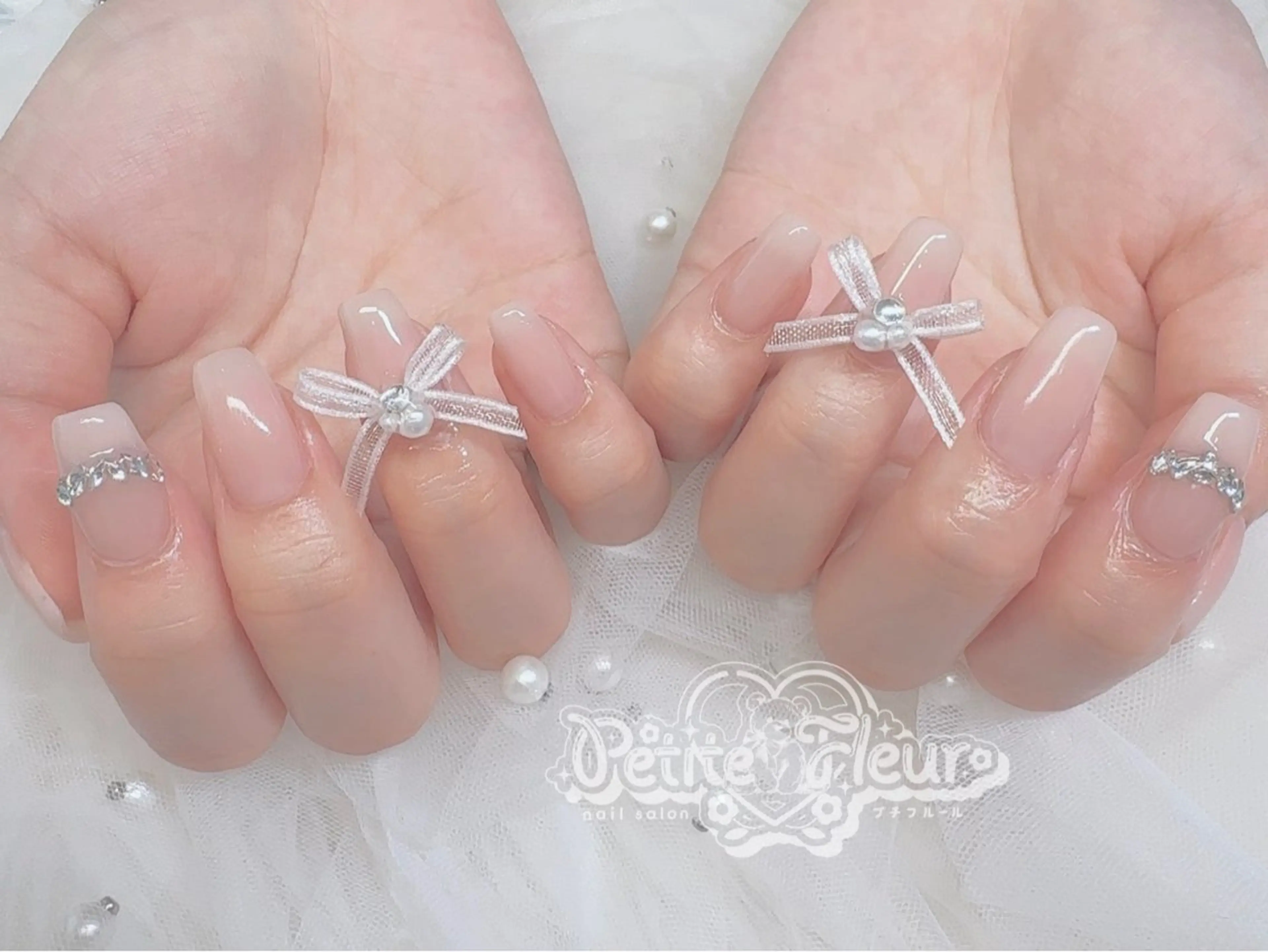 ネイル ハンドネイル ❁⃘*。Petite fleur❁⃘*りさのネイルデザイン