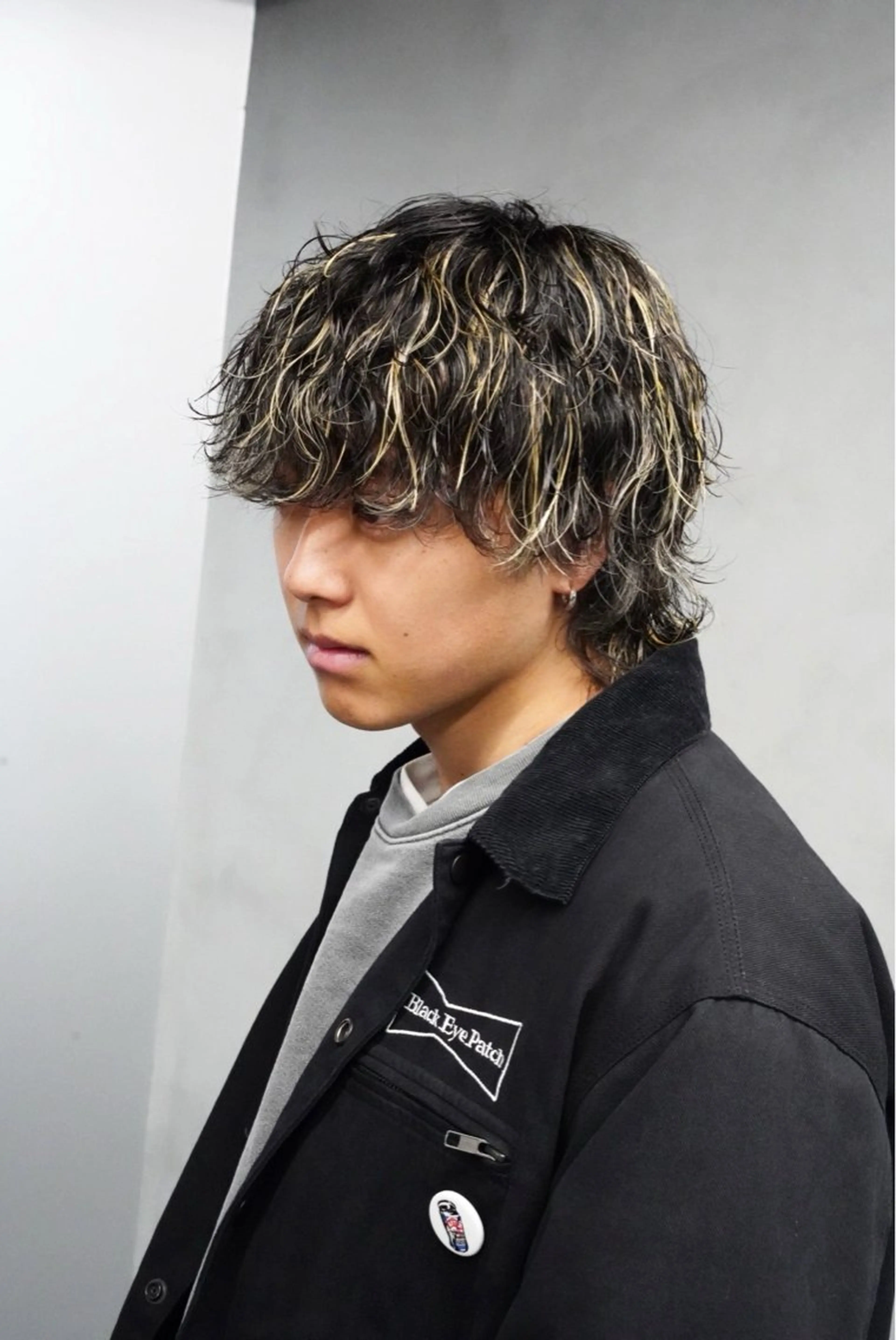 パーマ メンズ メンズパーマ ツイストスパイラルパーマ 波巻きパーマ ニュアンスパーマ スパイラルパーマ fifth リュウセイのヘアスタイル