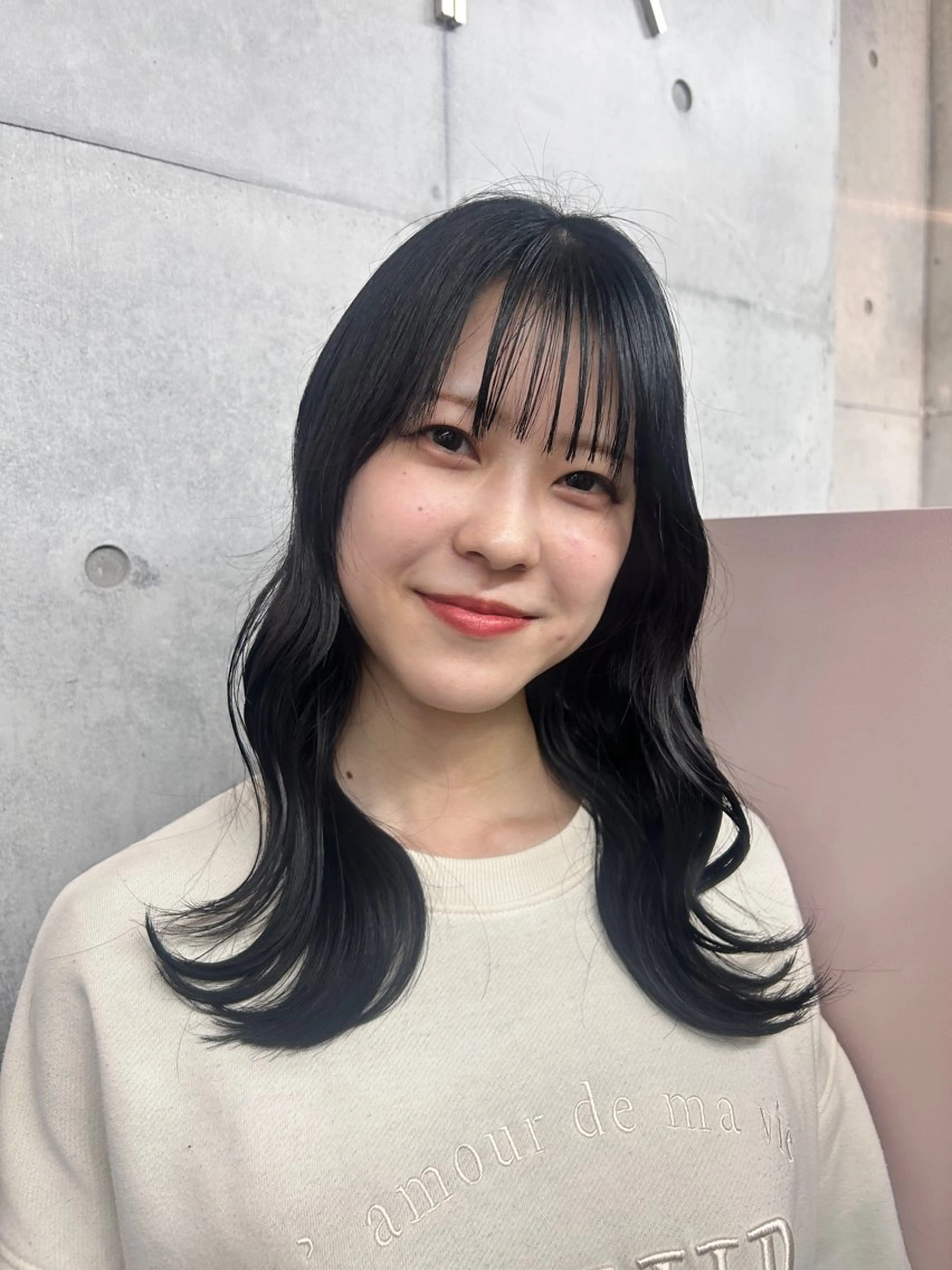 カラー 松原妃七🐈‍⬛🎀 カットモデル募集中のヘアスタイル