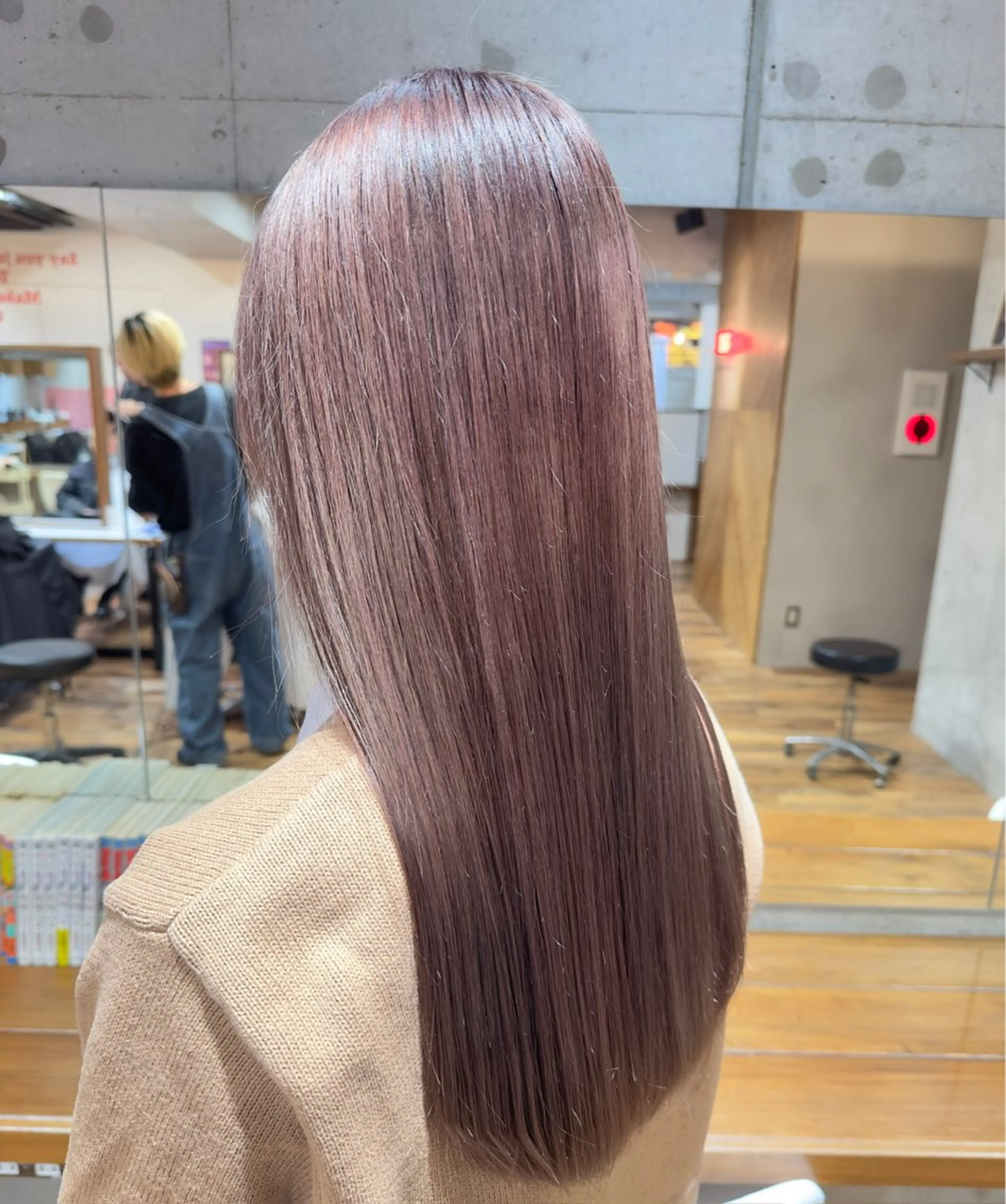 ロング カラー ヘアアレンジ ヘアカラー トリートメント ヘアセット レイヤー/髪質改善/ メンズ/KEIGOのヘアスタイル