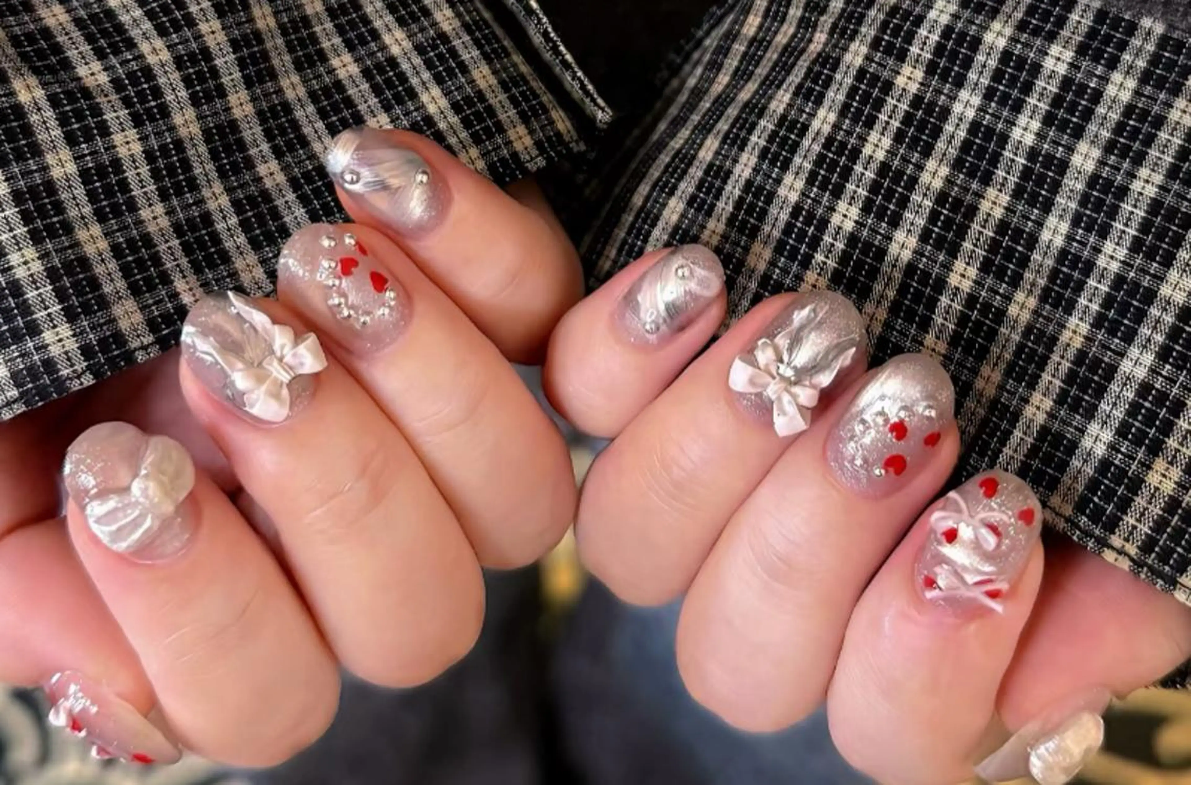 ネイル ハンドネイル 🎀 NaNa_nailのネイルデザイン