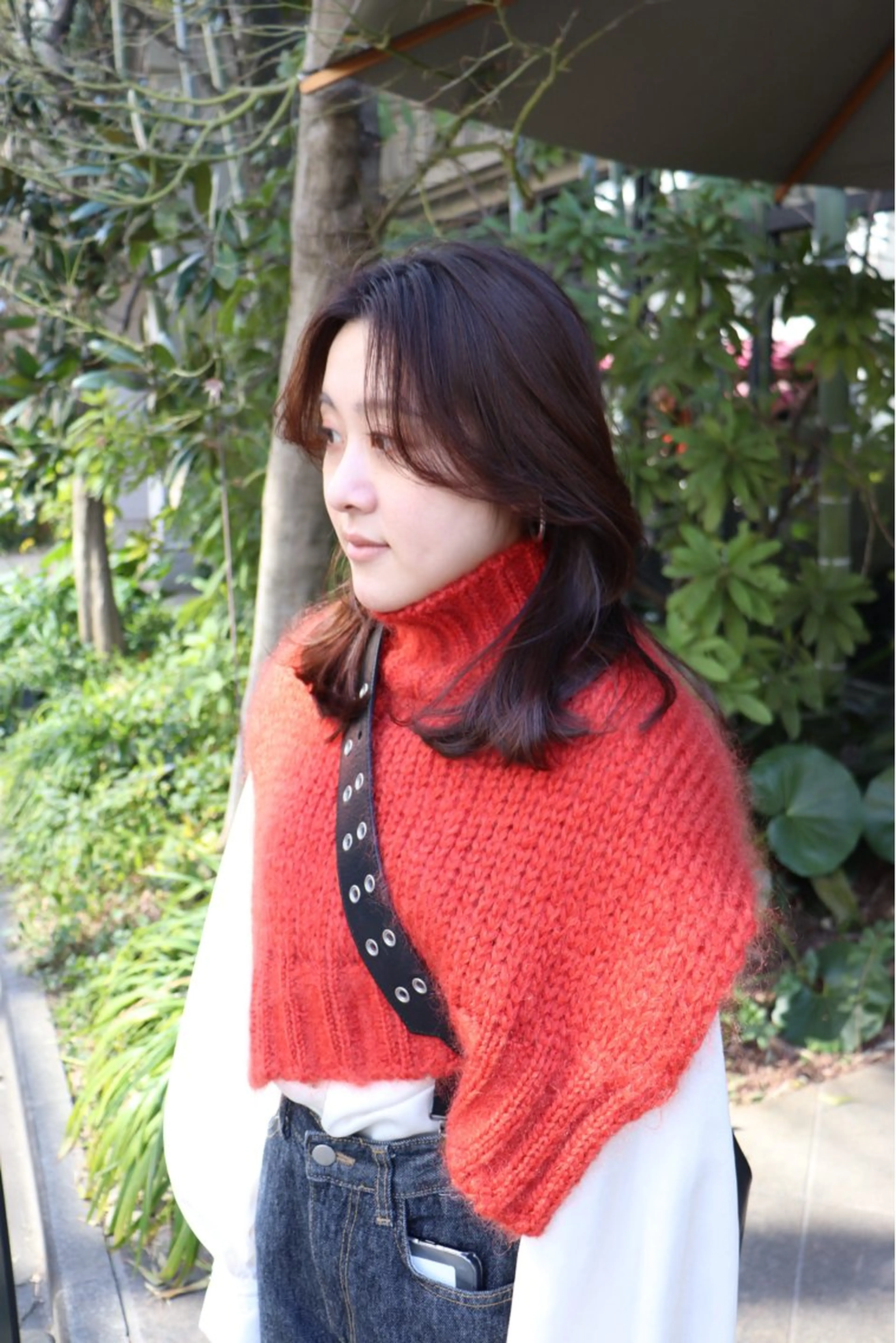 ミディアム カラー 似合わせカット /パーマ岡本淳平のヘアスタイル