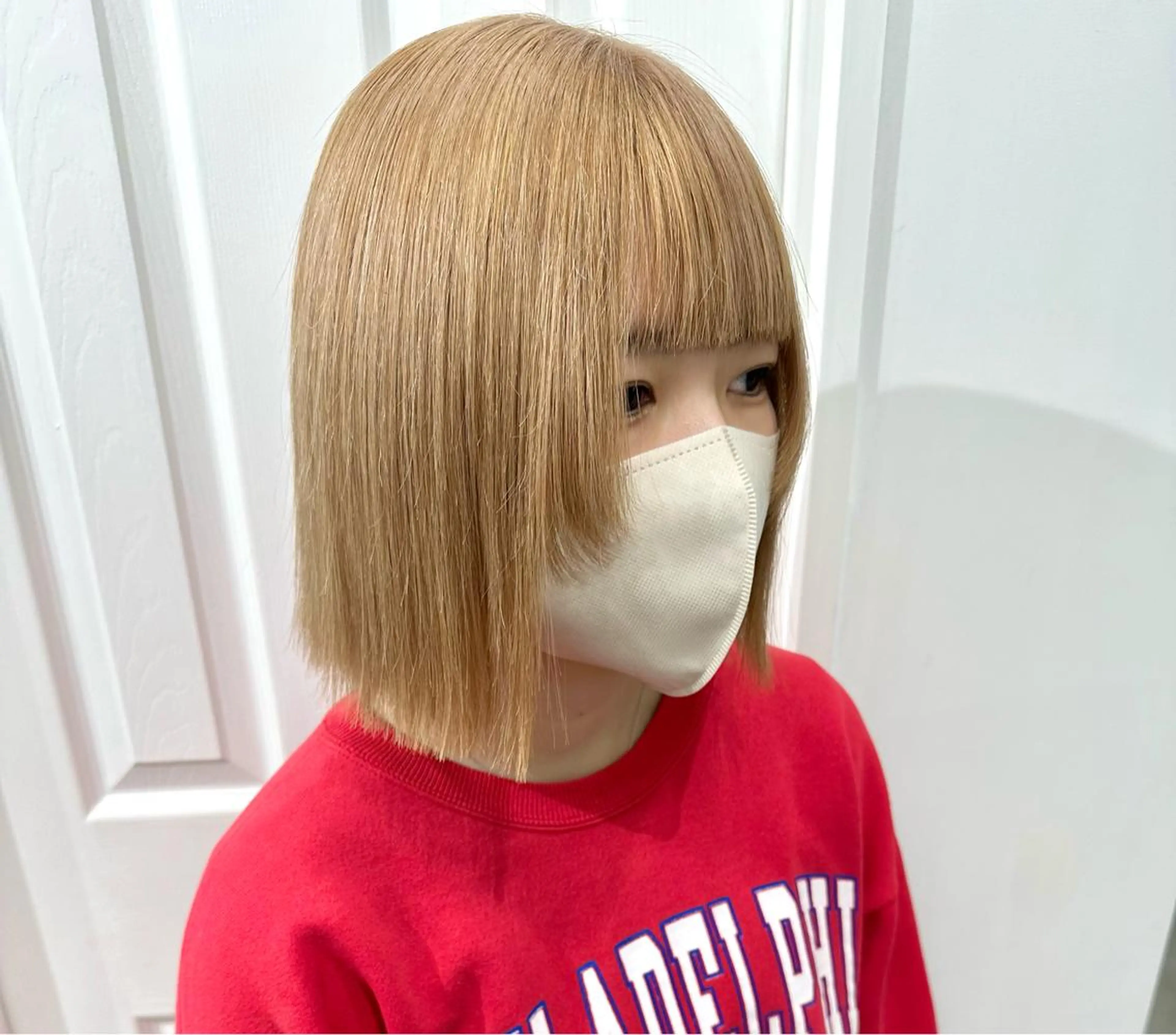 ショート カラー パーマ ヘアアレンジ メンズ 抜きっぱなしブロンド ササキカズマのヘアスタイル