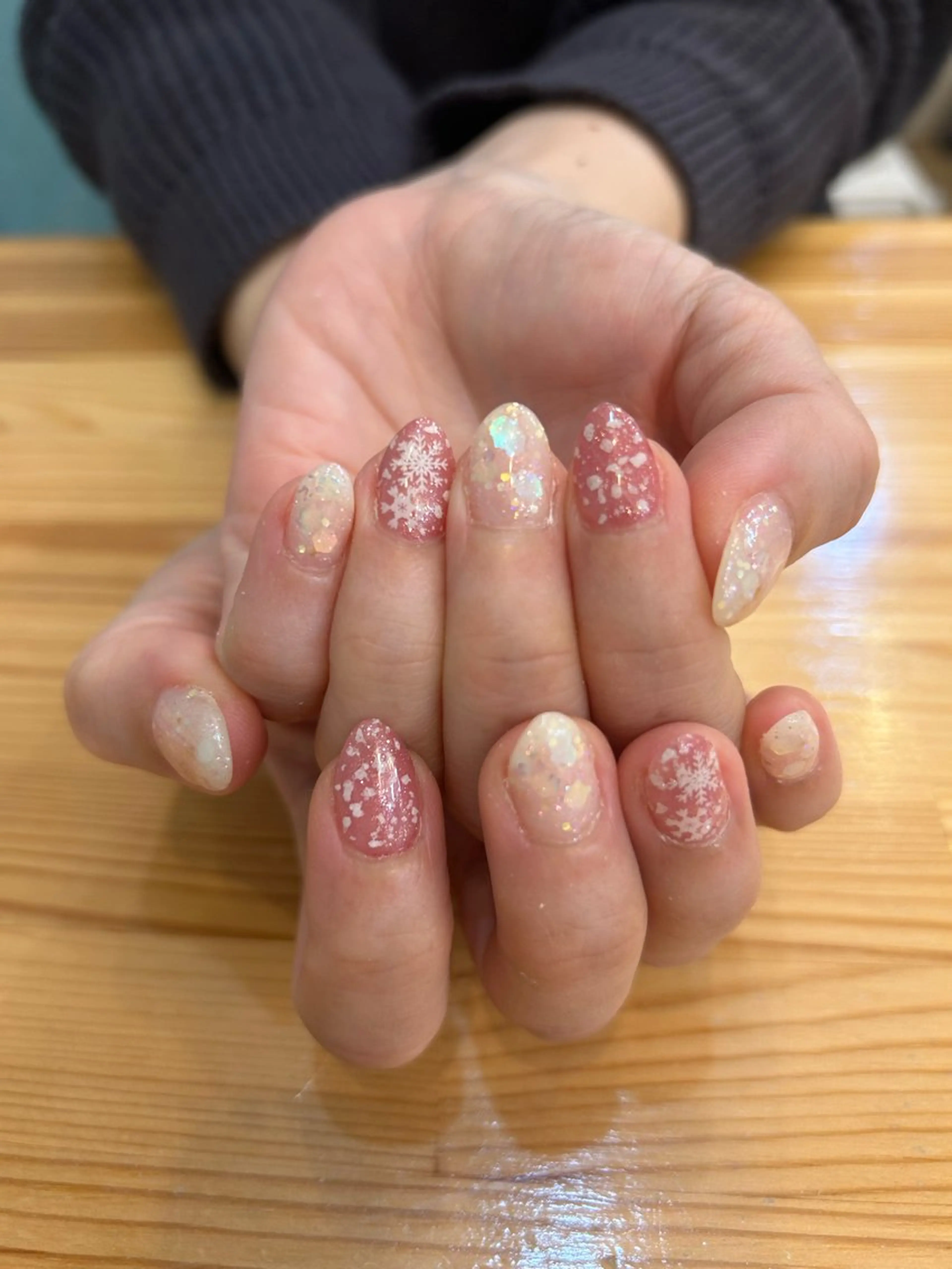 ネイル シンプルネイル Nail Alaia 妙典店 ミズキのネイルデザイン