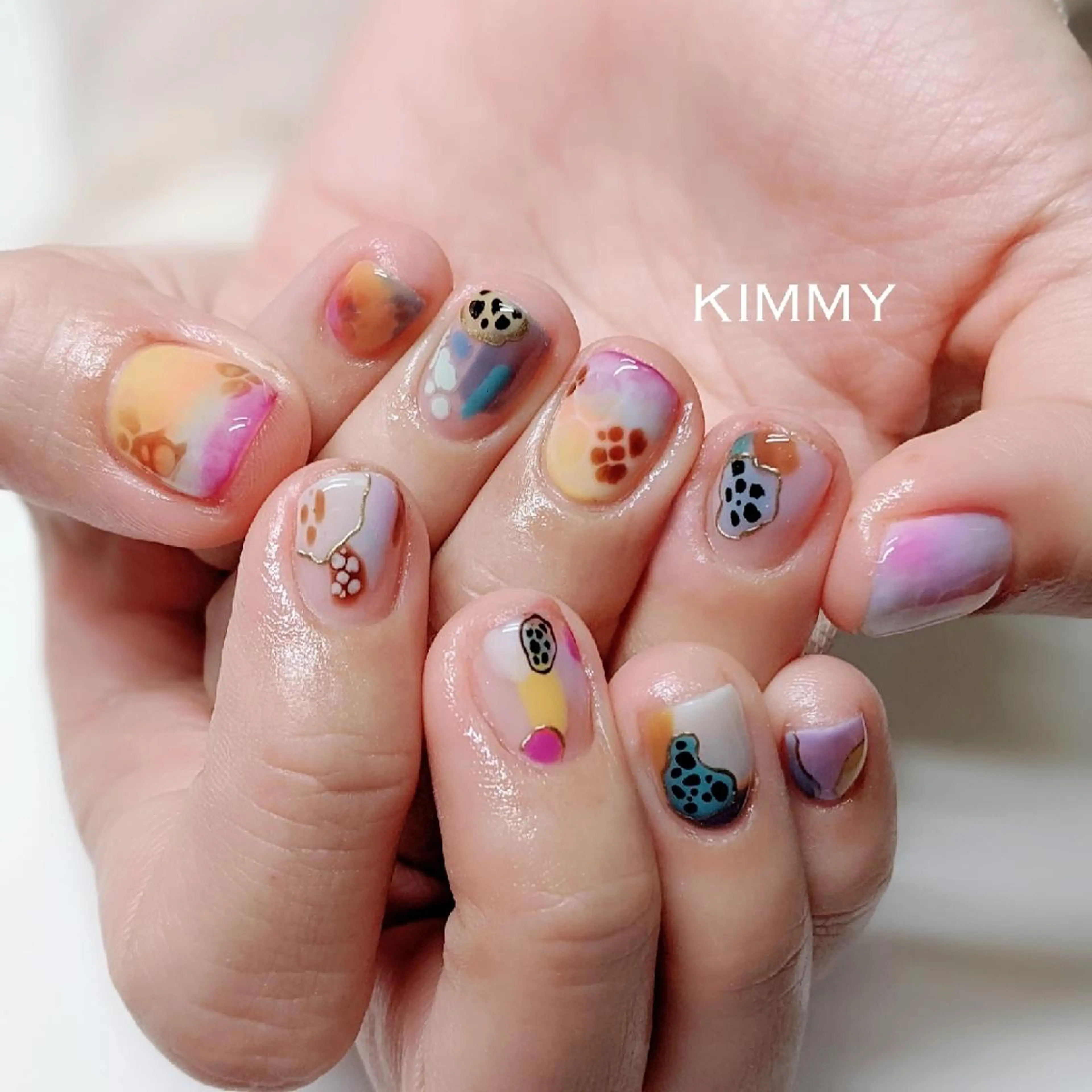 ネイル ハンドネイル kimmy nailsのネイルデザイン