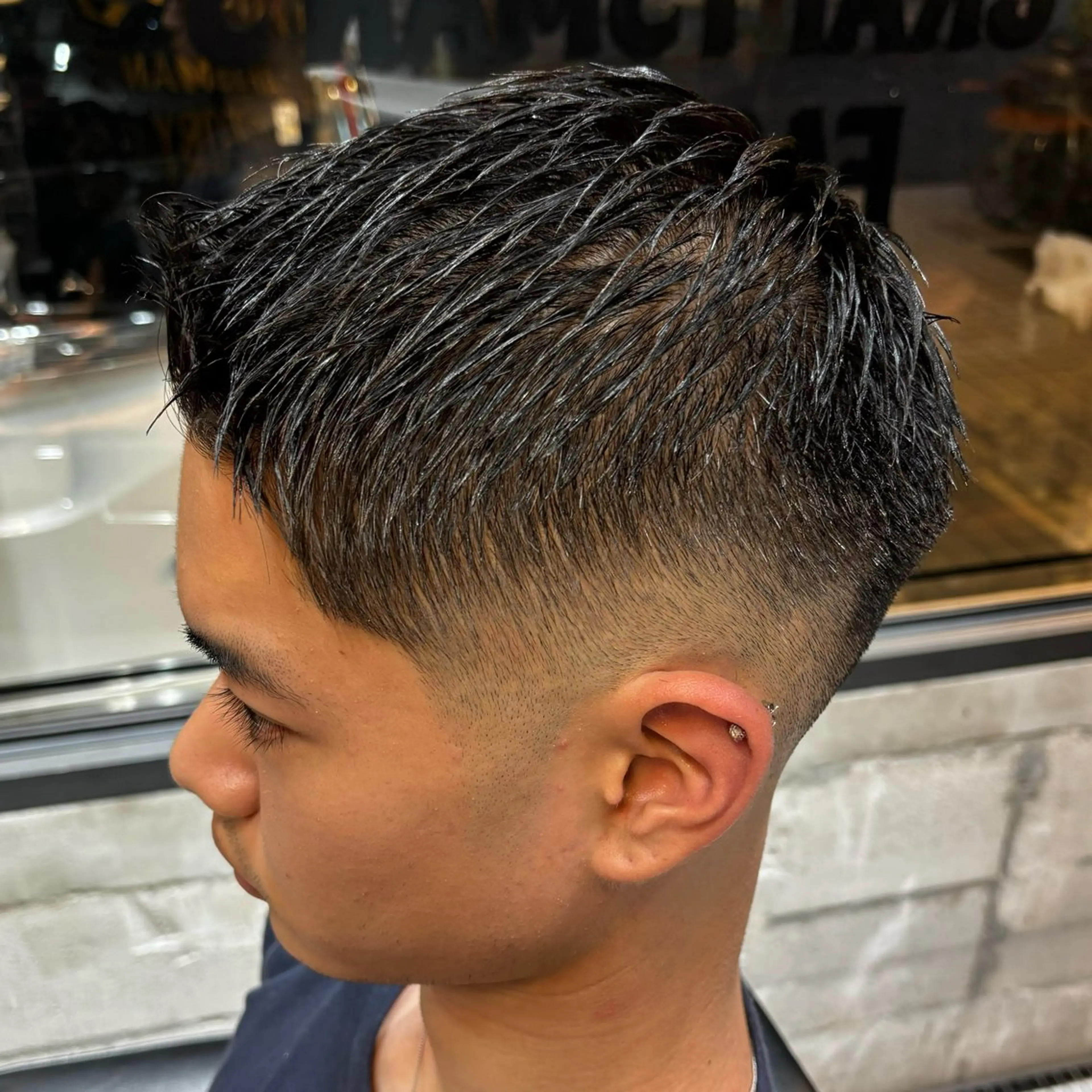 メンズ ビジネス フェードカット スキンフェード merry craftsmans factory所属・💈ᴍᴇʀʀʏ ᴋᴇɪsʜɪ💈のヘアスタイル