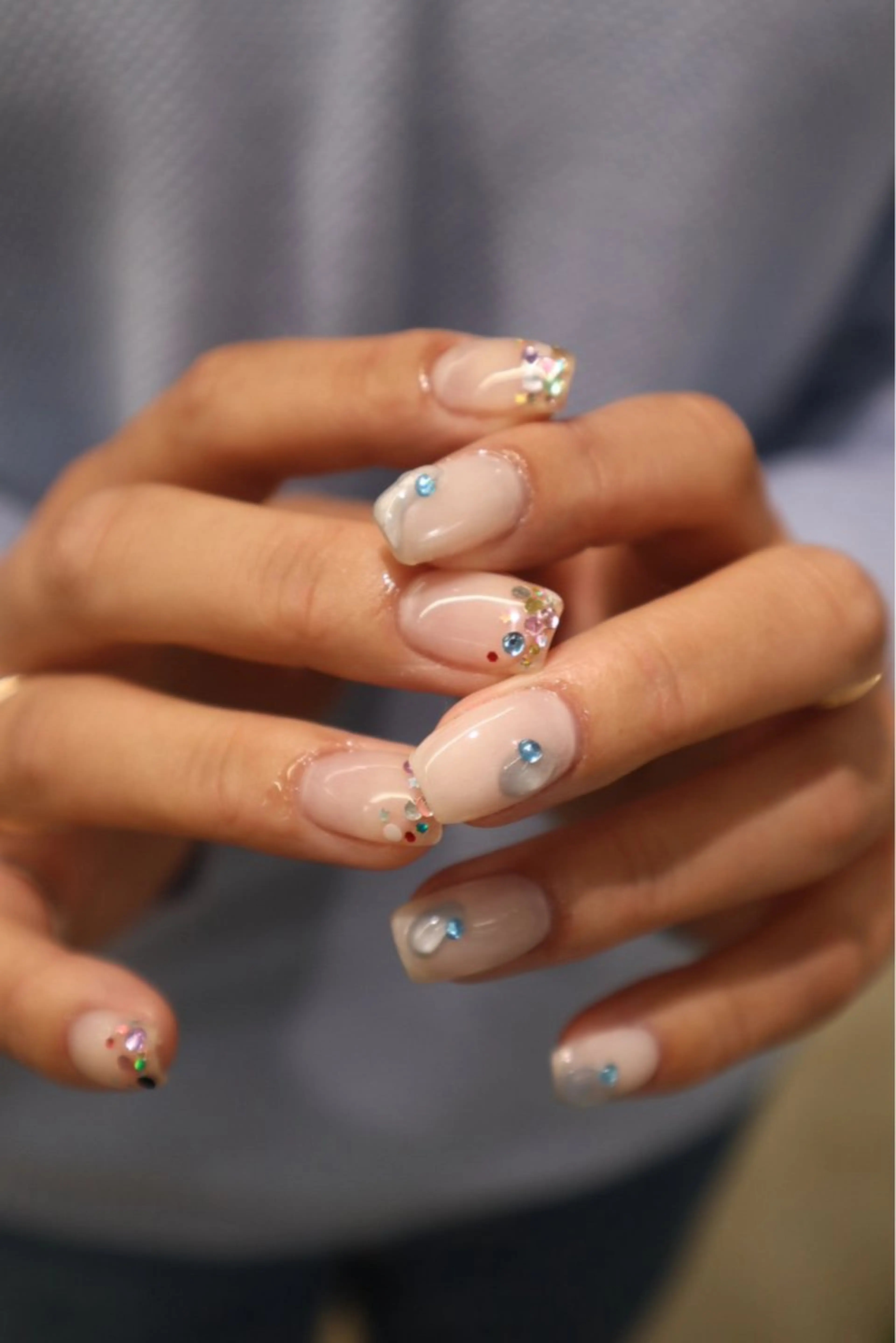 ネイル マグネットネイル ぷっくりネイル ハンドネイル sister  mohawk所属・chika ／ nailのネイルデザイン