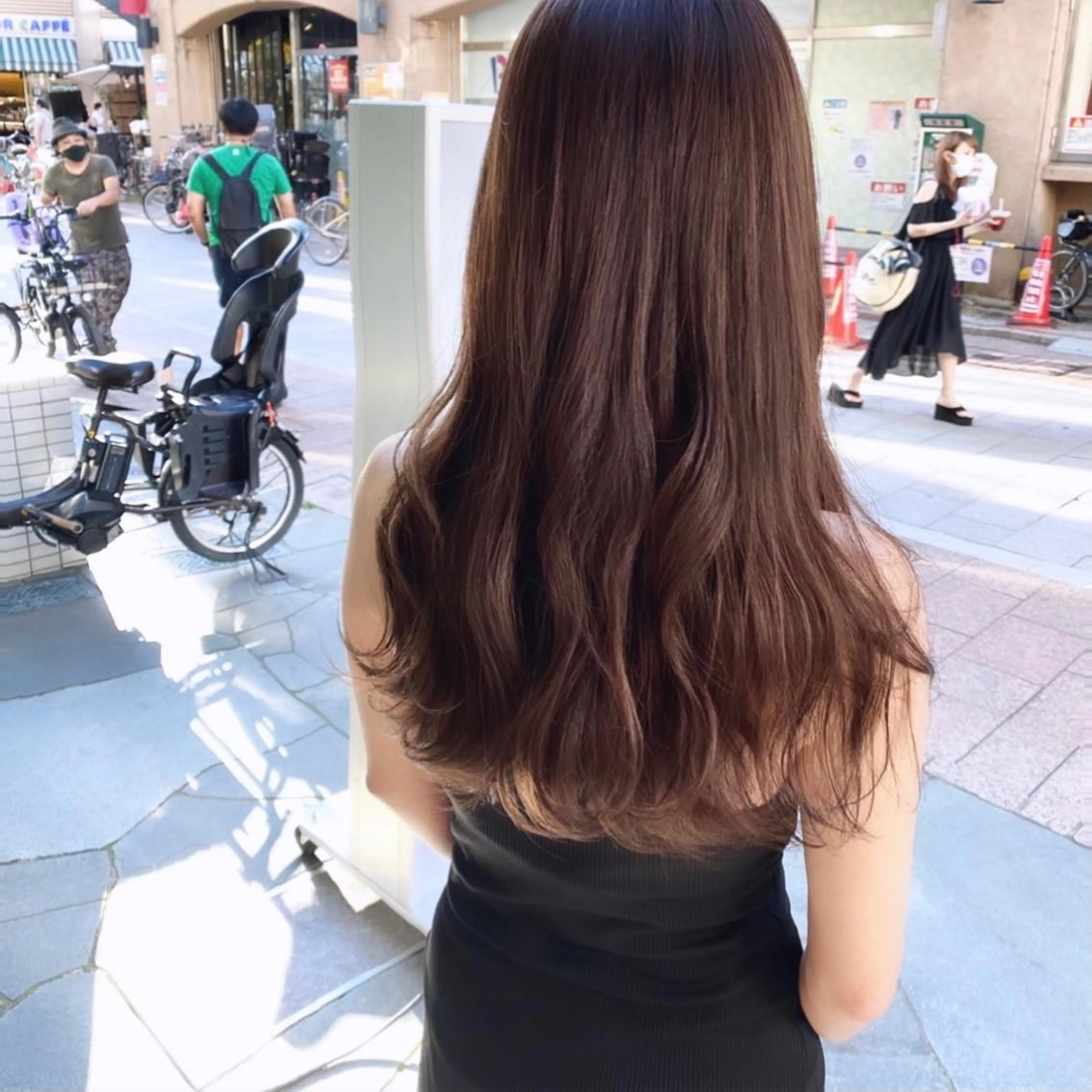 ロング カラー カット ヘアカラー salowin JIYUGAOKA所属・マンツーマン半個室 tamuraのヘアスタイル