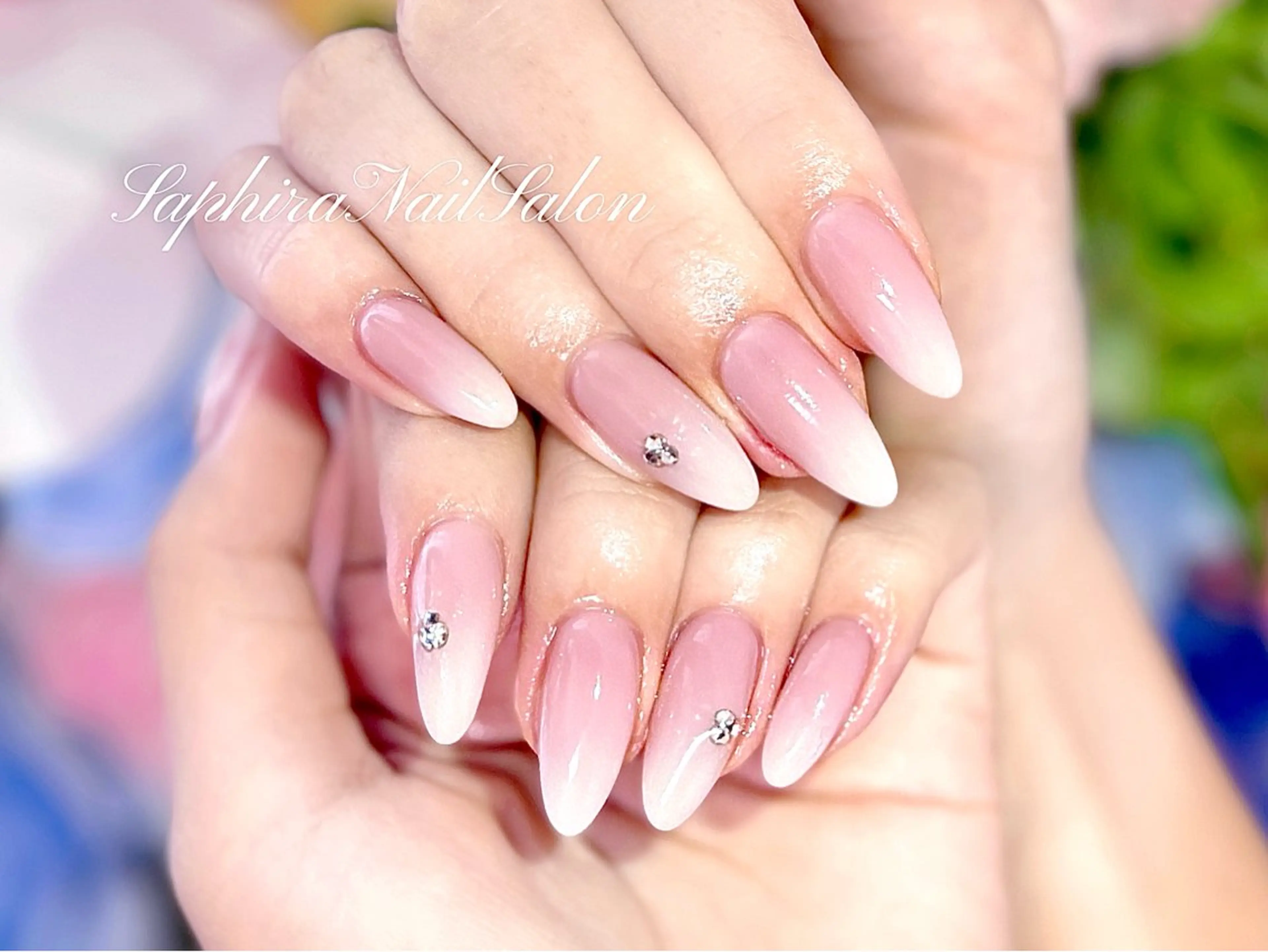 カラー ハンドネイル Saphiraネイル サロン錦糸町のネイルデザイン