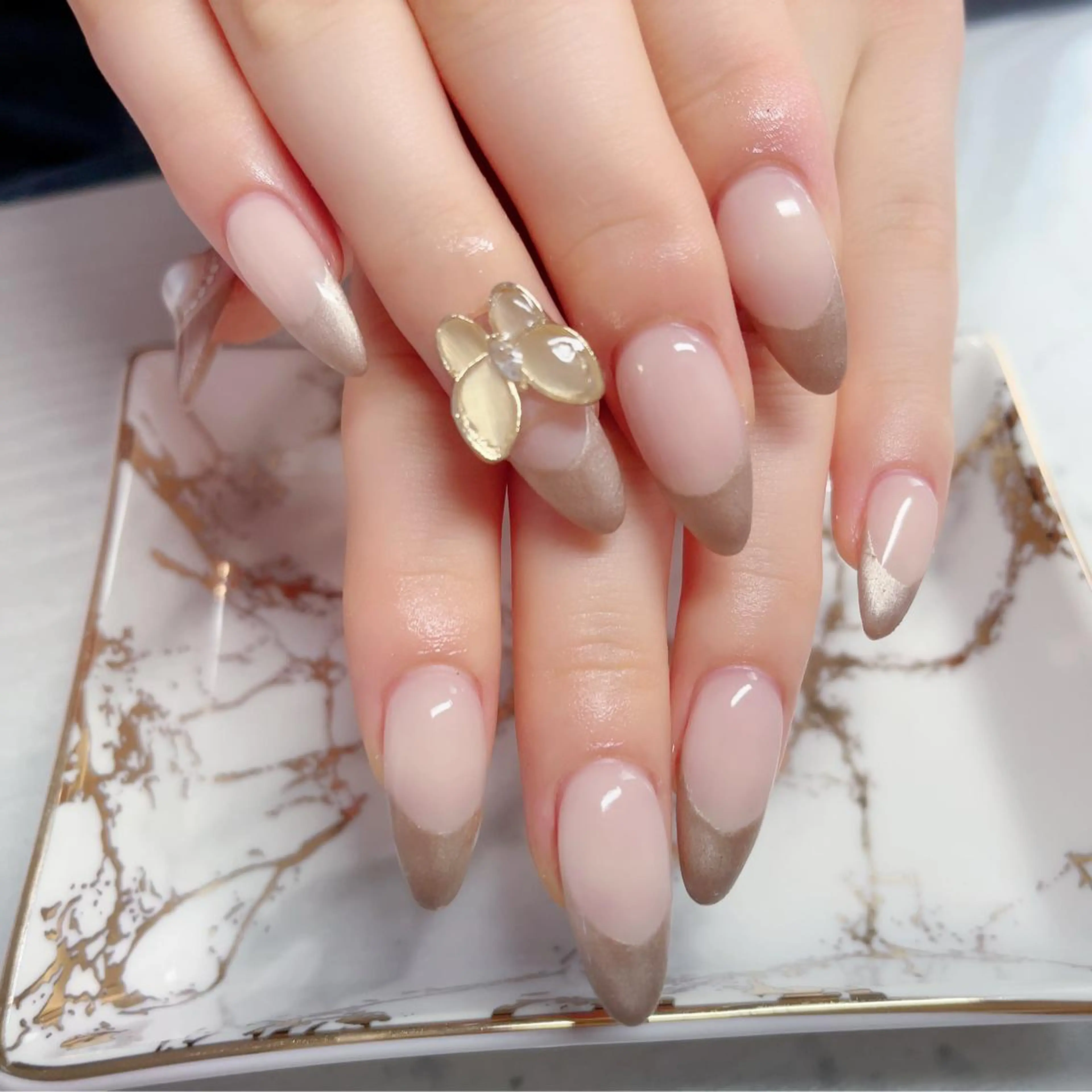 ネイル フレンチネイル ジェルネイル ハンドネイル Baby Nailのネイルデザイン