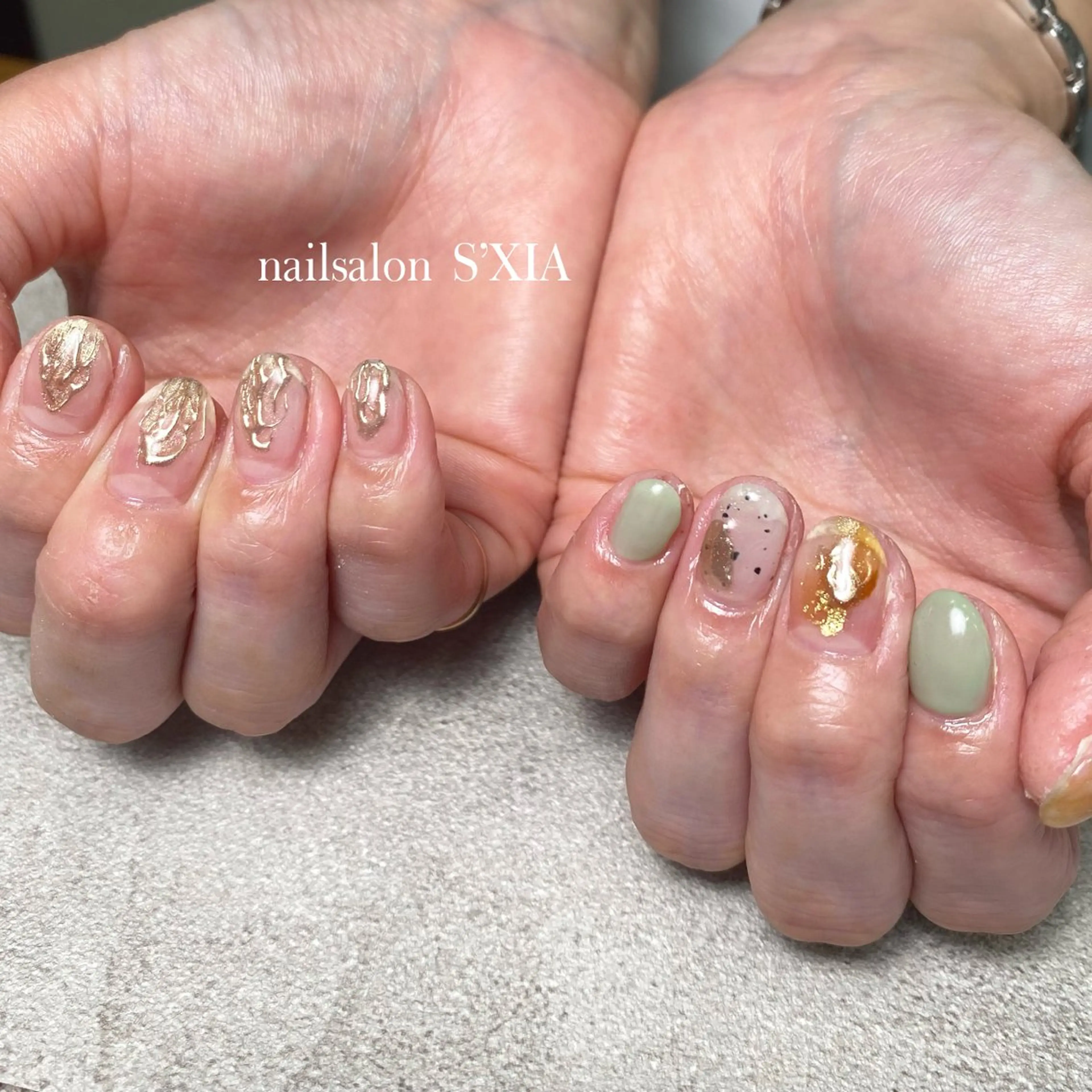 ネイル ハンドネイル ネイルサロン《シア》 市木 佑実のネイルデザイン