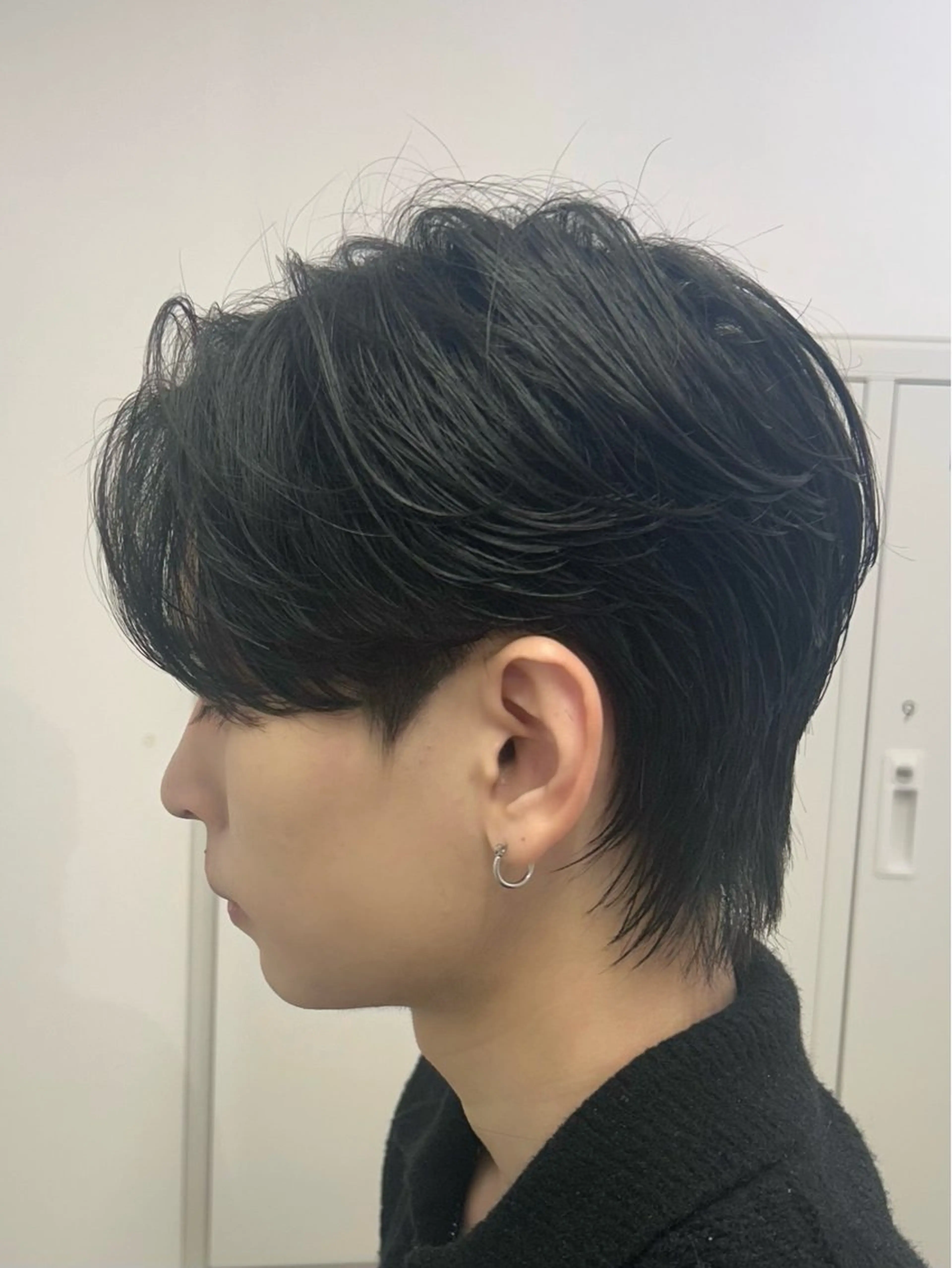 ミディアム パーマ メンズ カット パーマ ♠️メンズ特化／ 社 由樹♠️のヘアスタイル