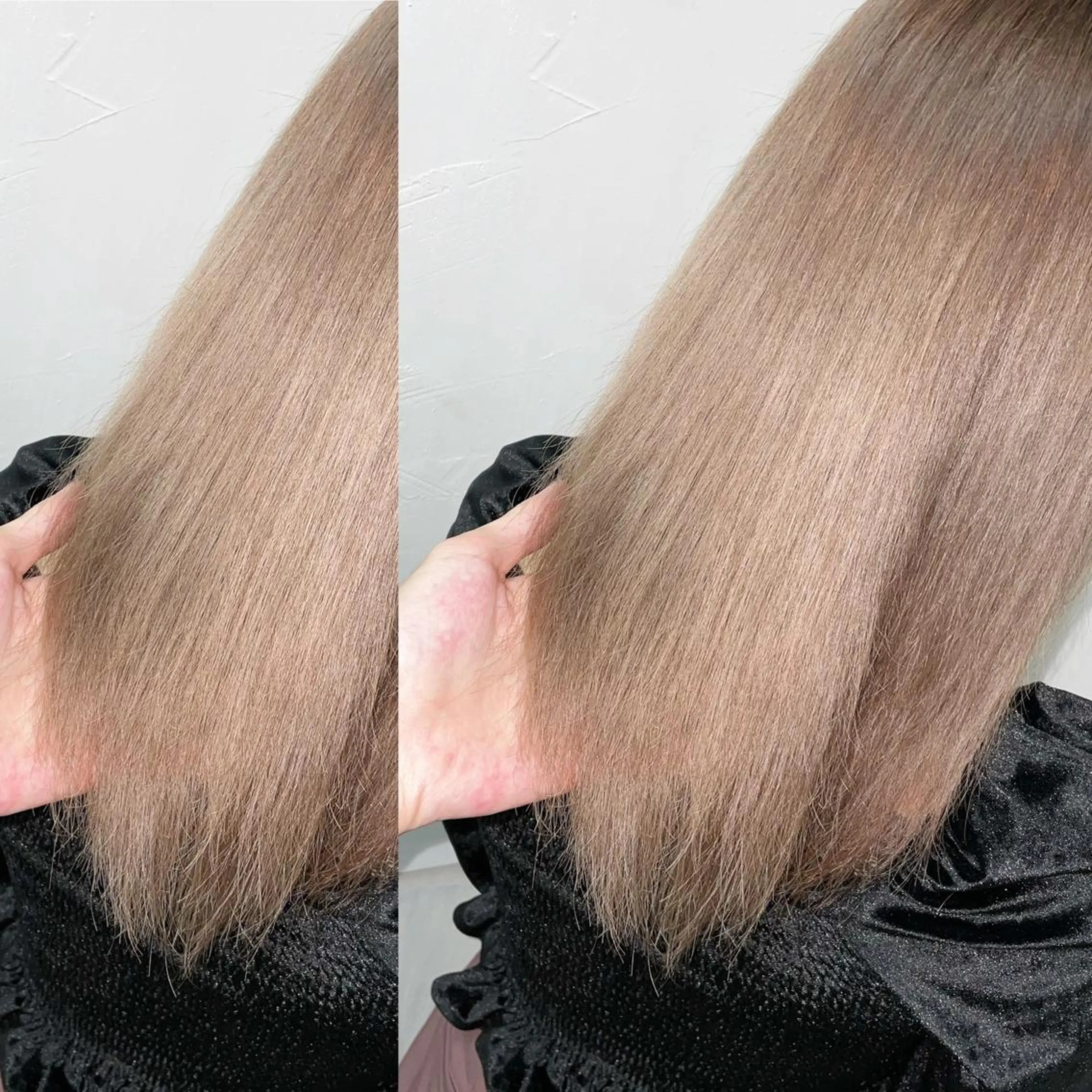 ロング カラー ベージュカラー ミルクティーベージュ ヘアカラー 失敗したくない人へ ハイトーン美容師のヘアスタイル