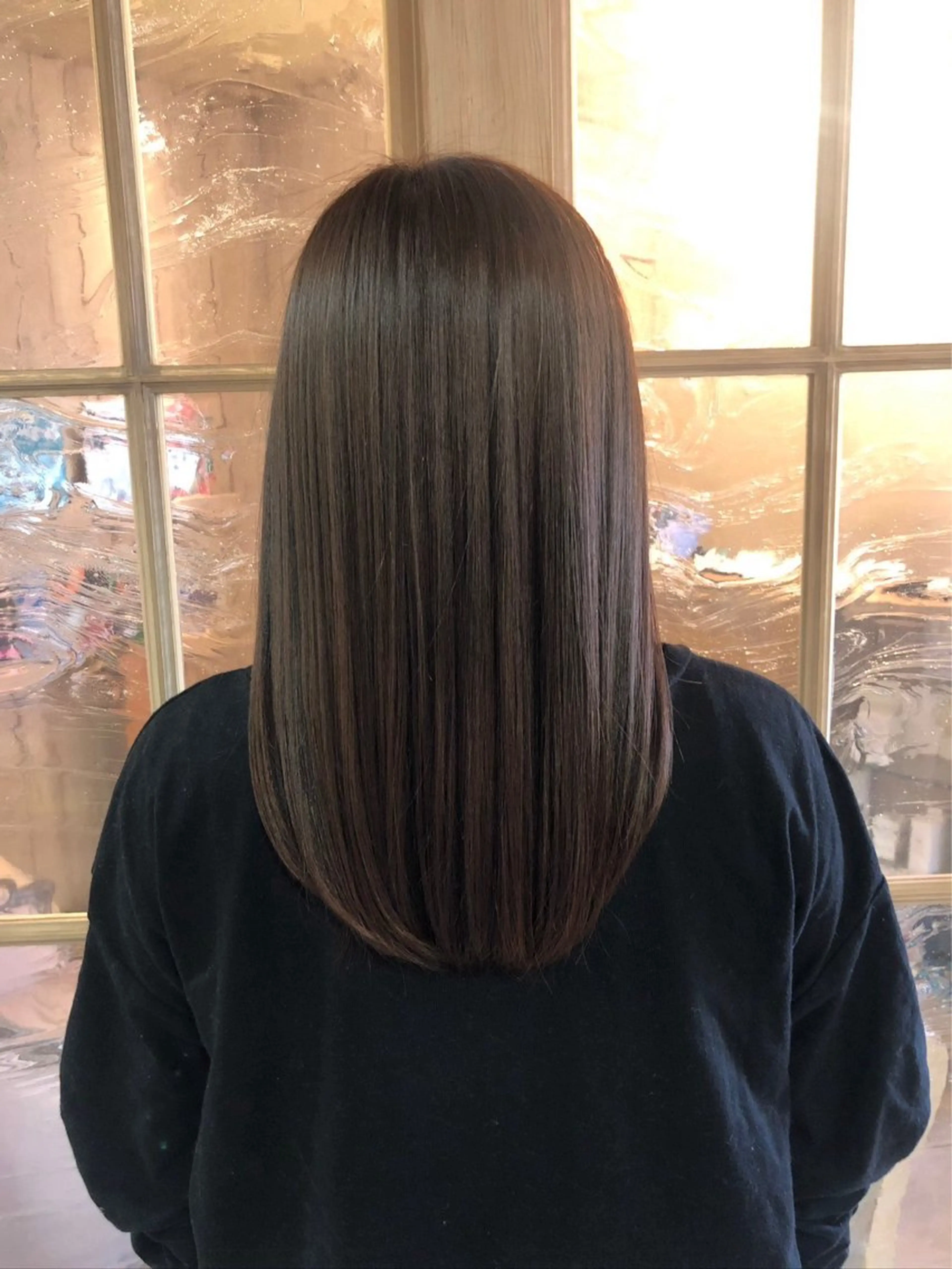 セミロング 髪質改善 トリートメント amie by afloat所属・レイヤーカット メンズヘア/伊藤　匠のヘアスタイル