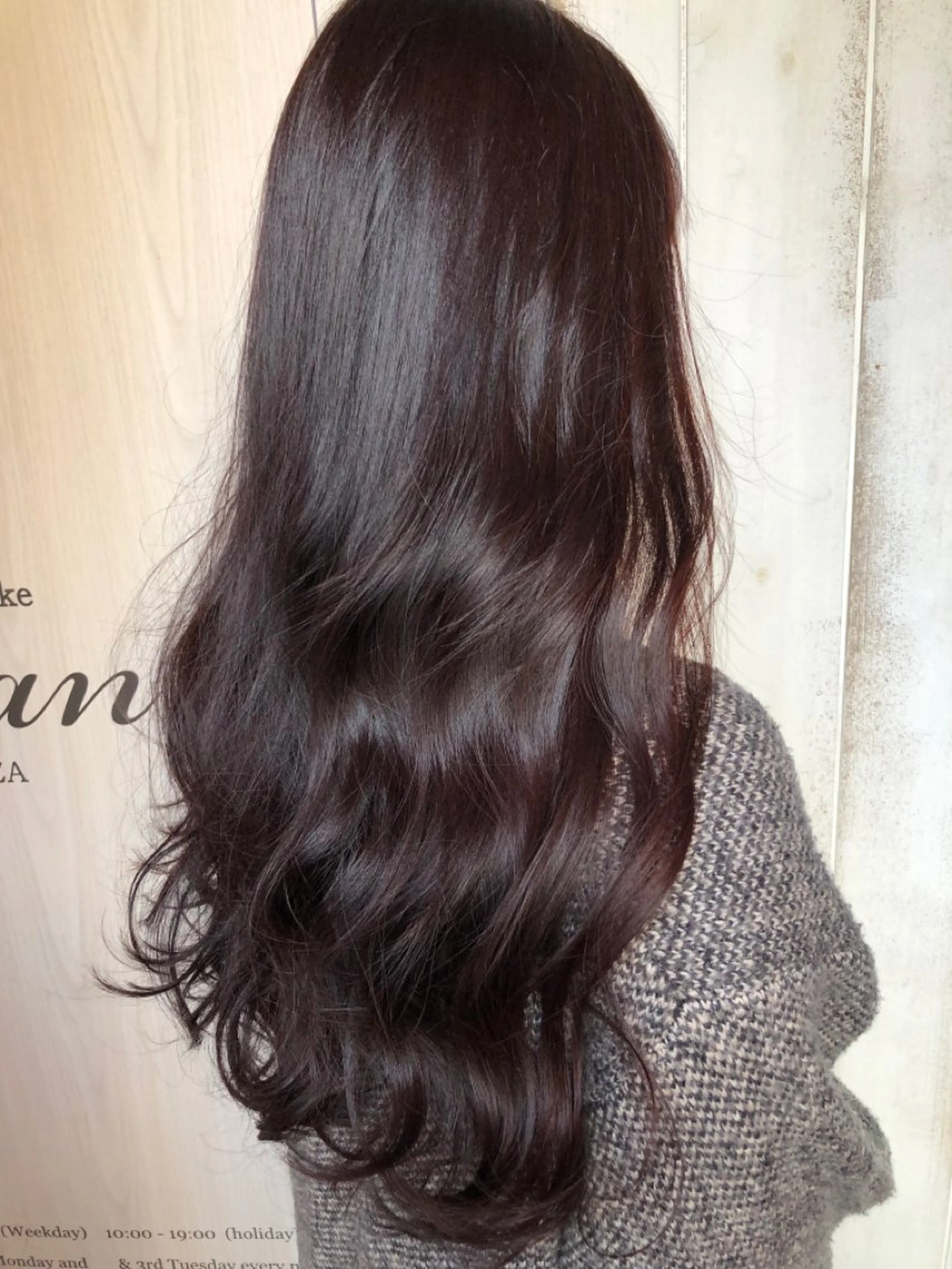 ロング カラー titian　田中 美名のヘアスタイル
