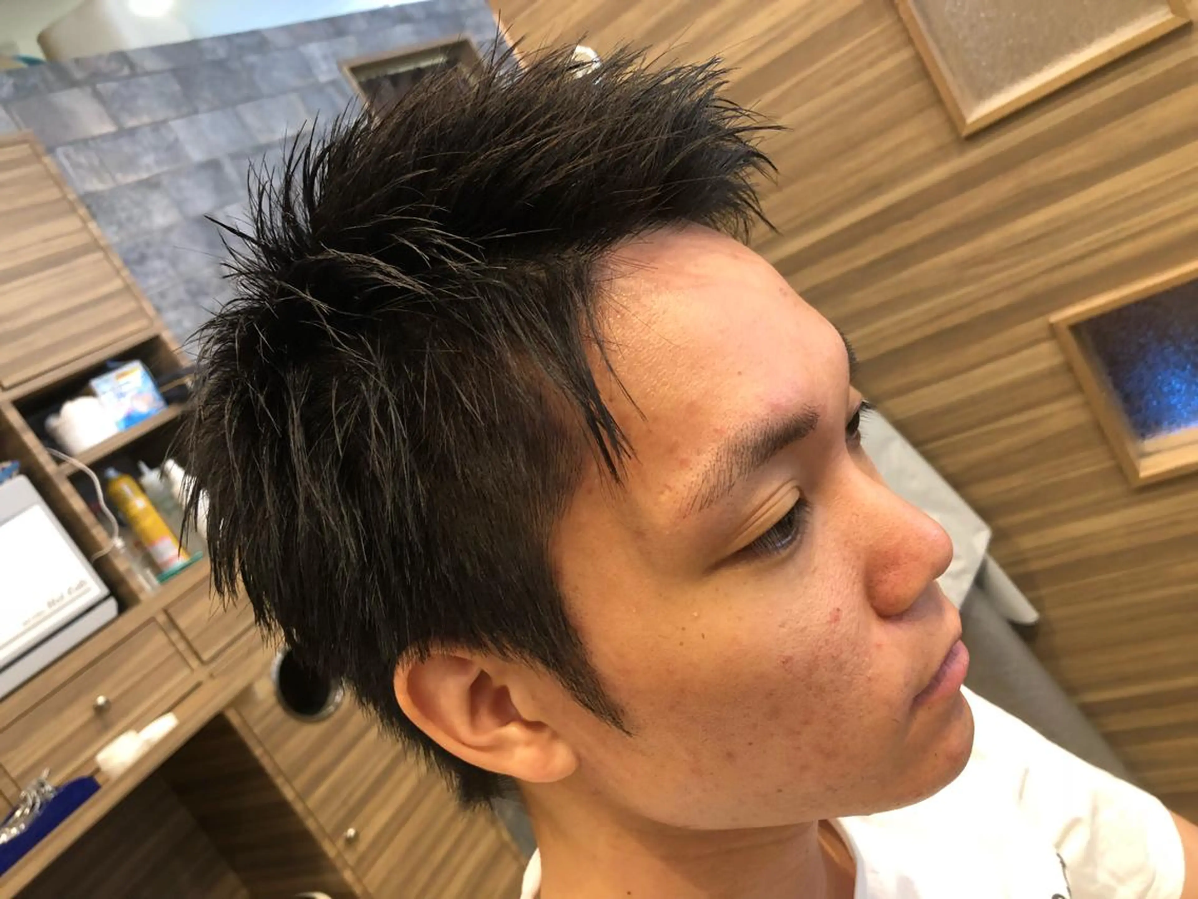 ショート メンズ ビジネス ショートヘア 立野 椋大のヘアスタイル