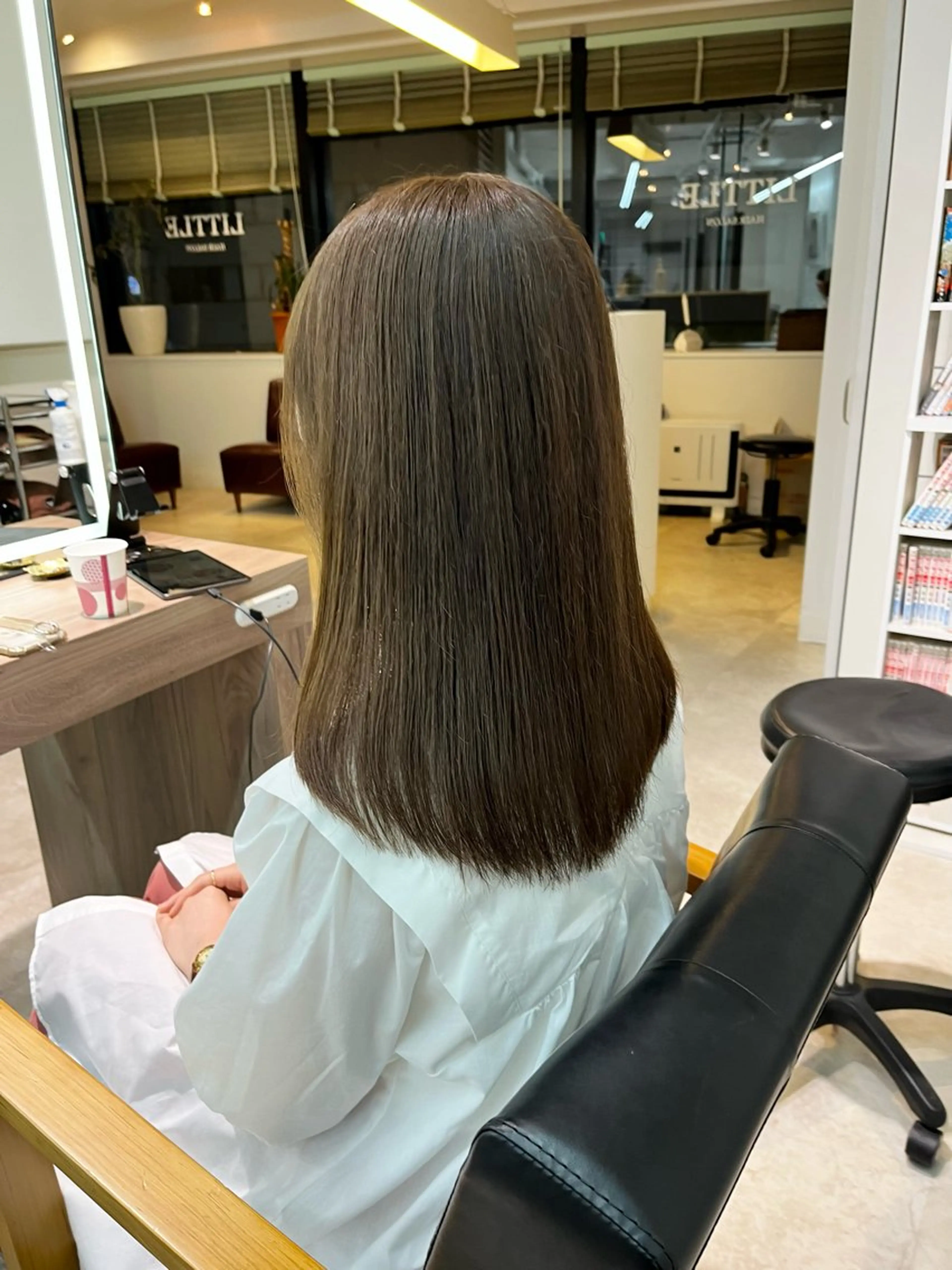 ロング カラー ﾚｲﾔｰ/ﾊｲﾄｰﾝ ೀユイ🌙のヘアスタイル
