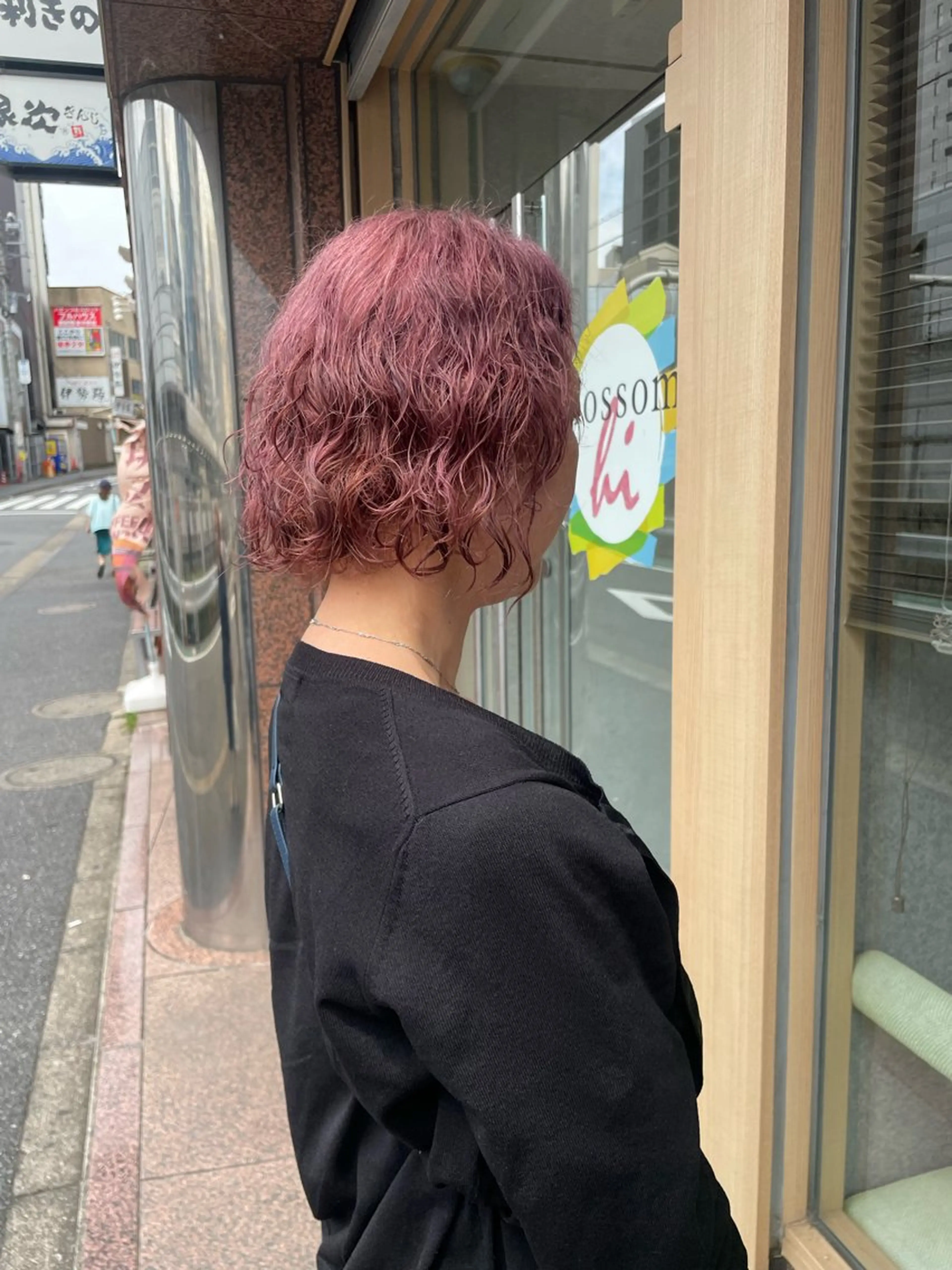ショート カラー ブリーチ ピンクカラー 髪質改善/Bloss om🌷高橋沙衣のヘアスタイル
