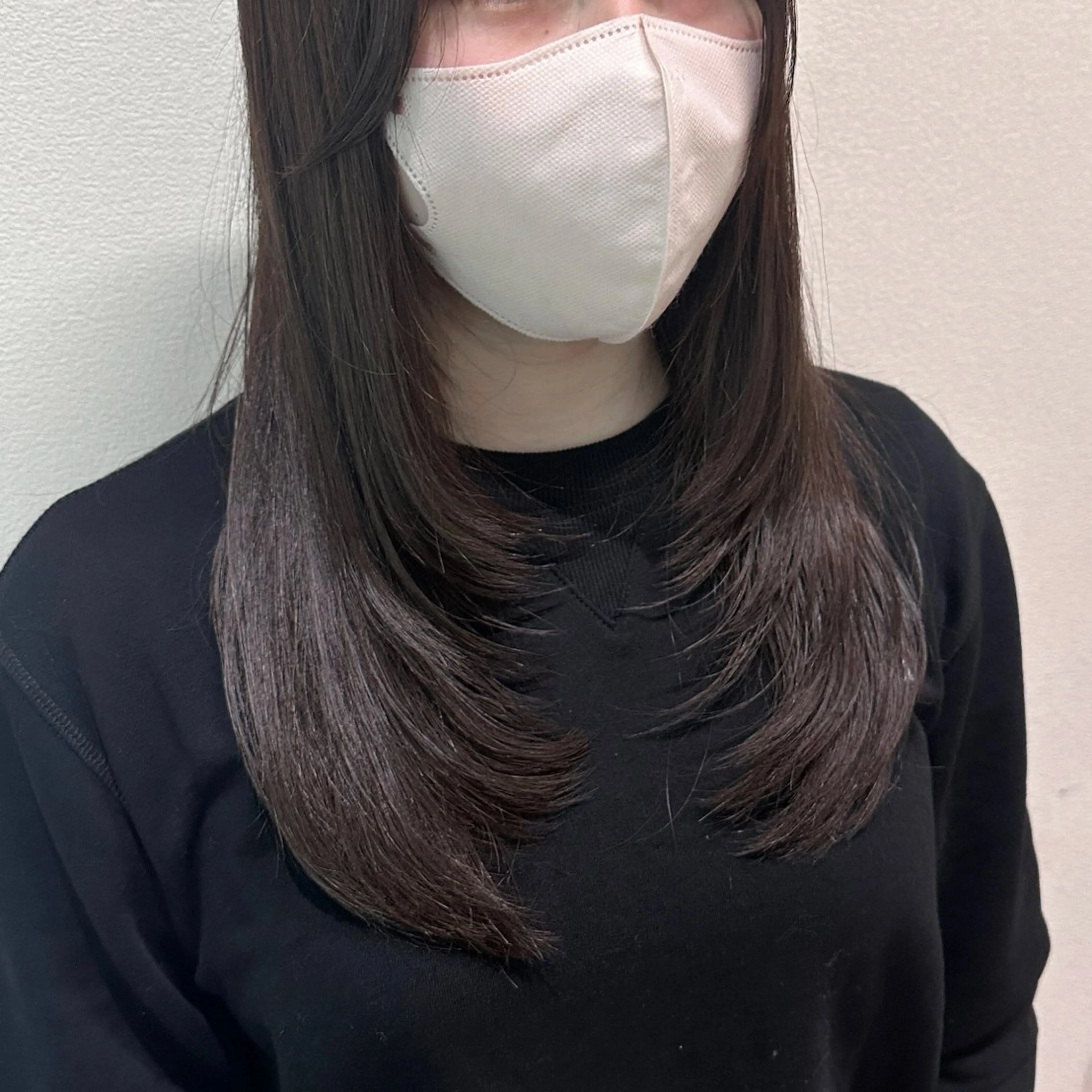 セミロング カラー ヘアアレンジ レイヤーカット カット ヘアカラー トリートメント 韓国風/レイヤー 🌷AYANA🌷のヘアスタイル