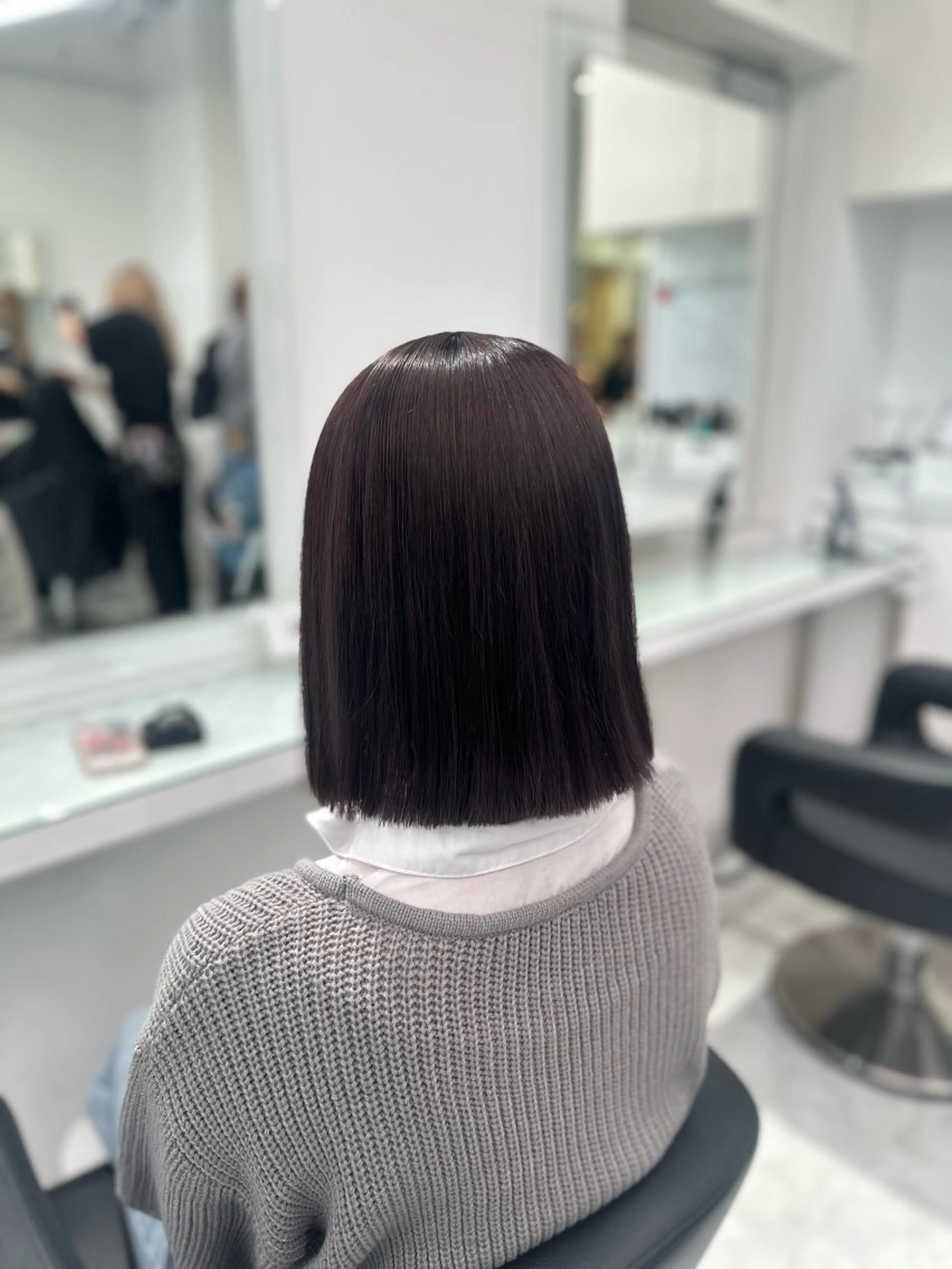 カラー マンツーマン/原宿/ 透明感カラー⭐️のヘアスタイル