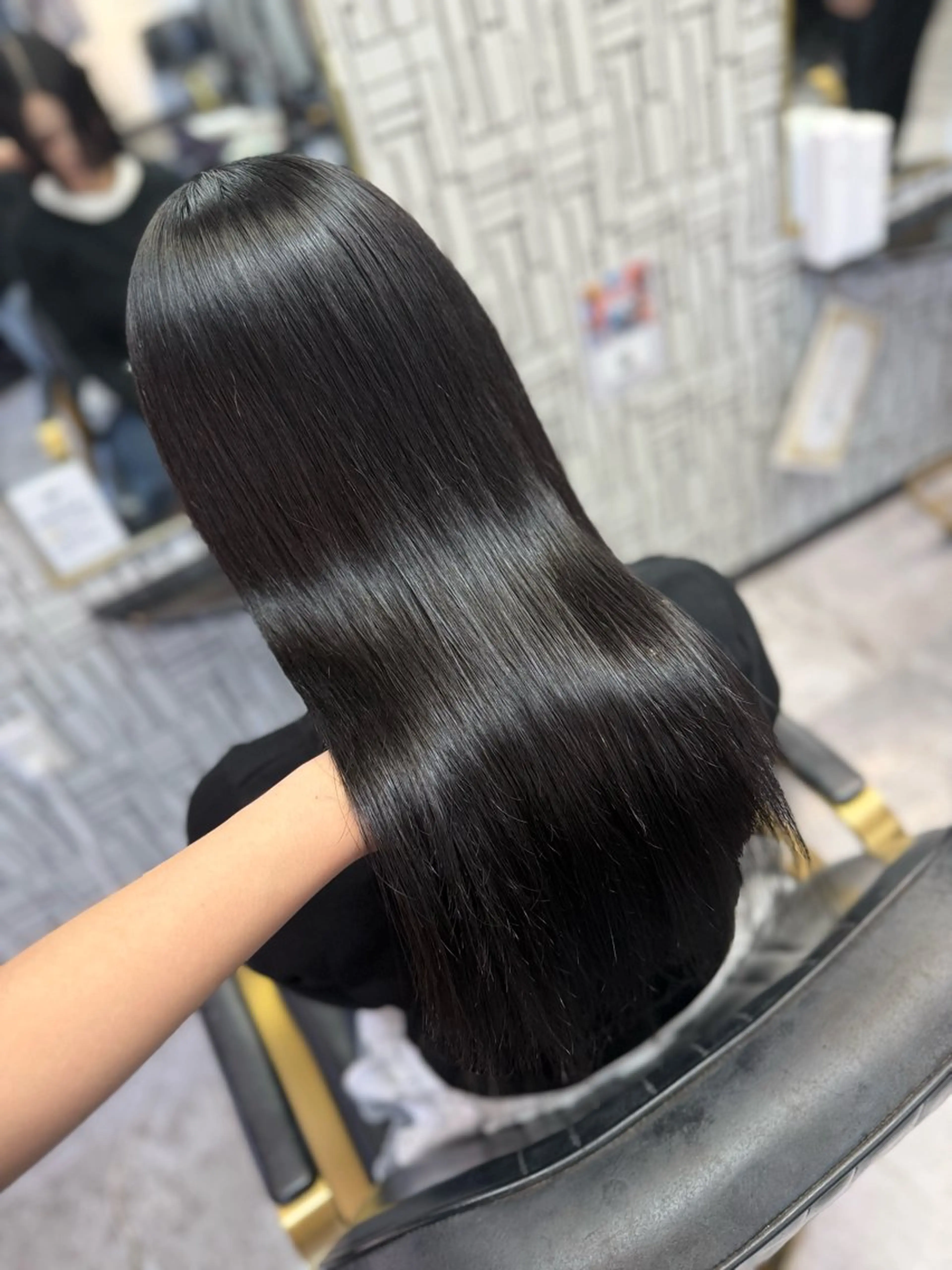 ロング 髪質改善 トリートメント arose久留米所属・山中 莉乃のヘアスタイル