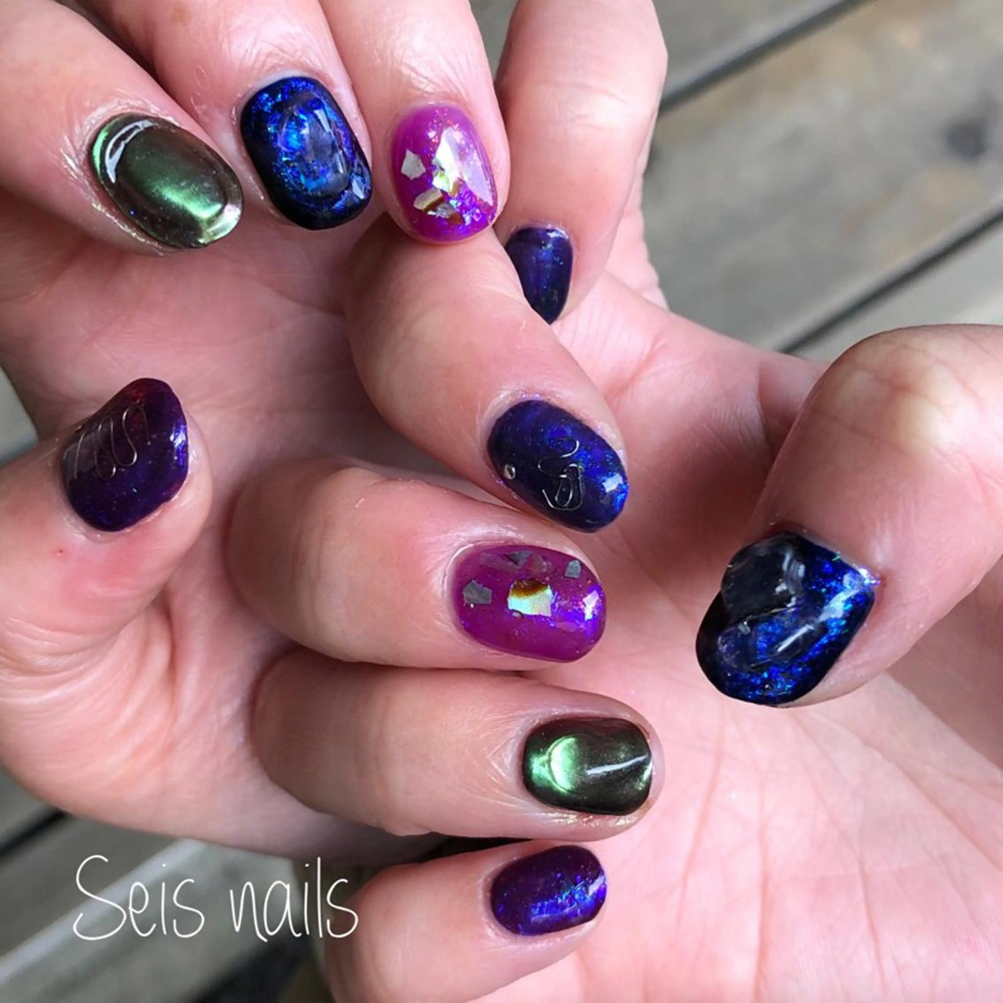 ネイル ハンドネイル Seis Shihoのネイルデザイン