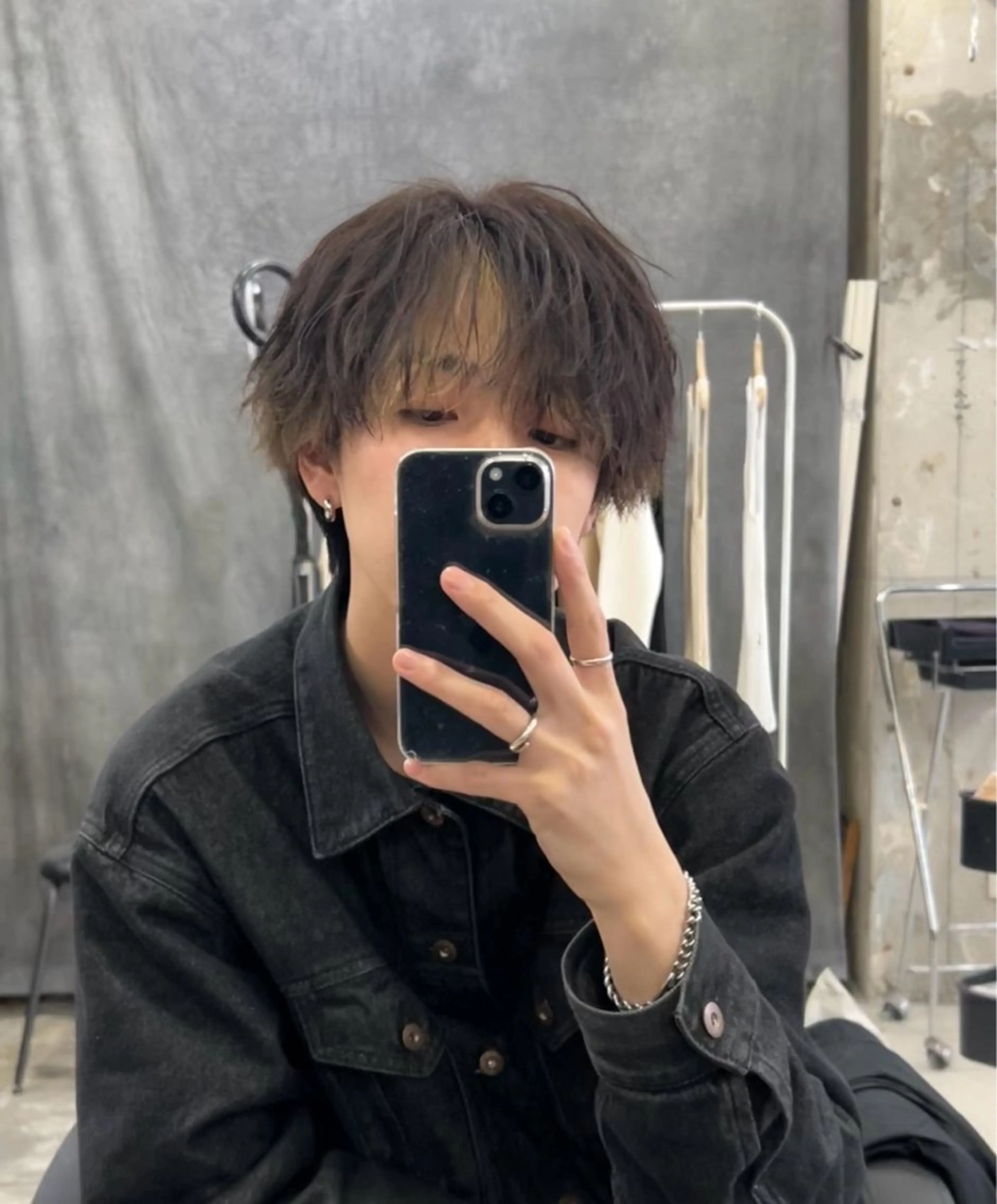 カラー パーマ メンズ カット ヘアカラー パーマ RACCOON.TOKYO 渋谷店所属・メンズカット🐺 パーマ特化🔥舜のヘアスタイル