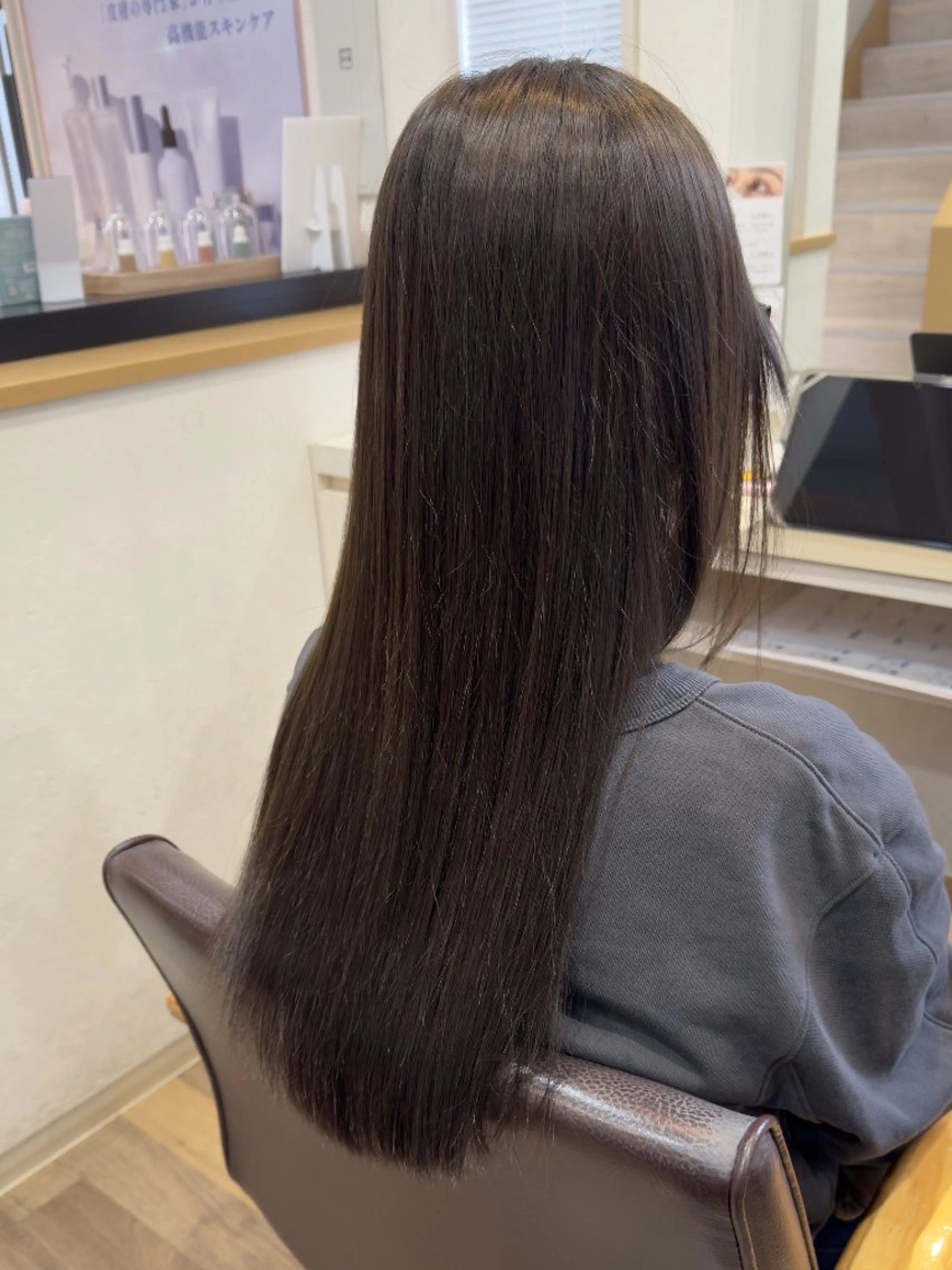 カラー グレージュ オリーブグレージュ オリーブグレー -ef- ♡Yūki🐻🎀のヘアスタイル