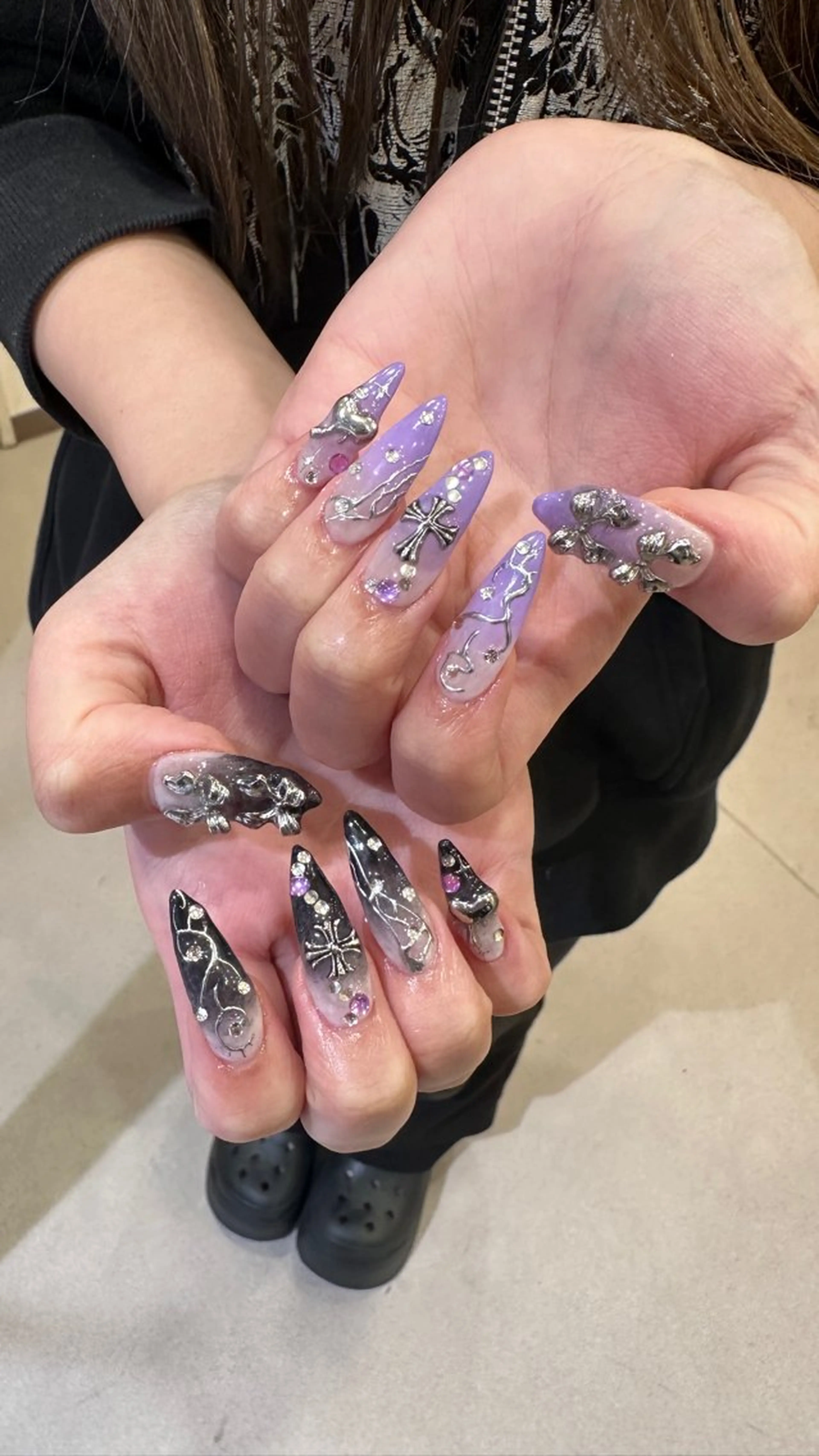 ネイル ハンドネイル 👽個性派ネイル🎀 komachiのネイルデザイン