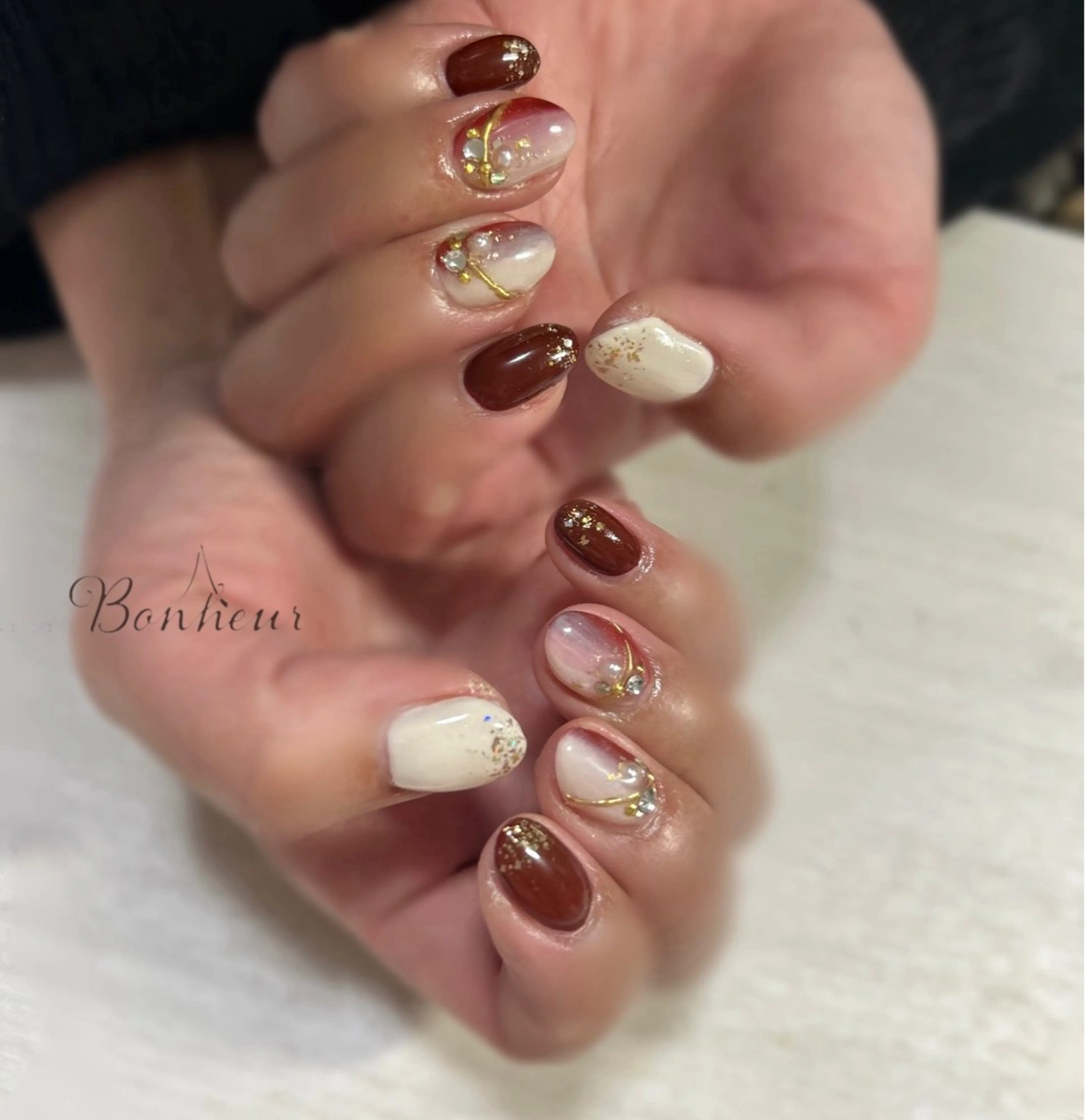 ネイル Nail Salon Bonheurのネイルデザイン