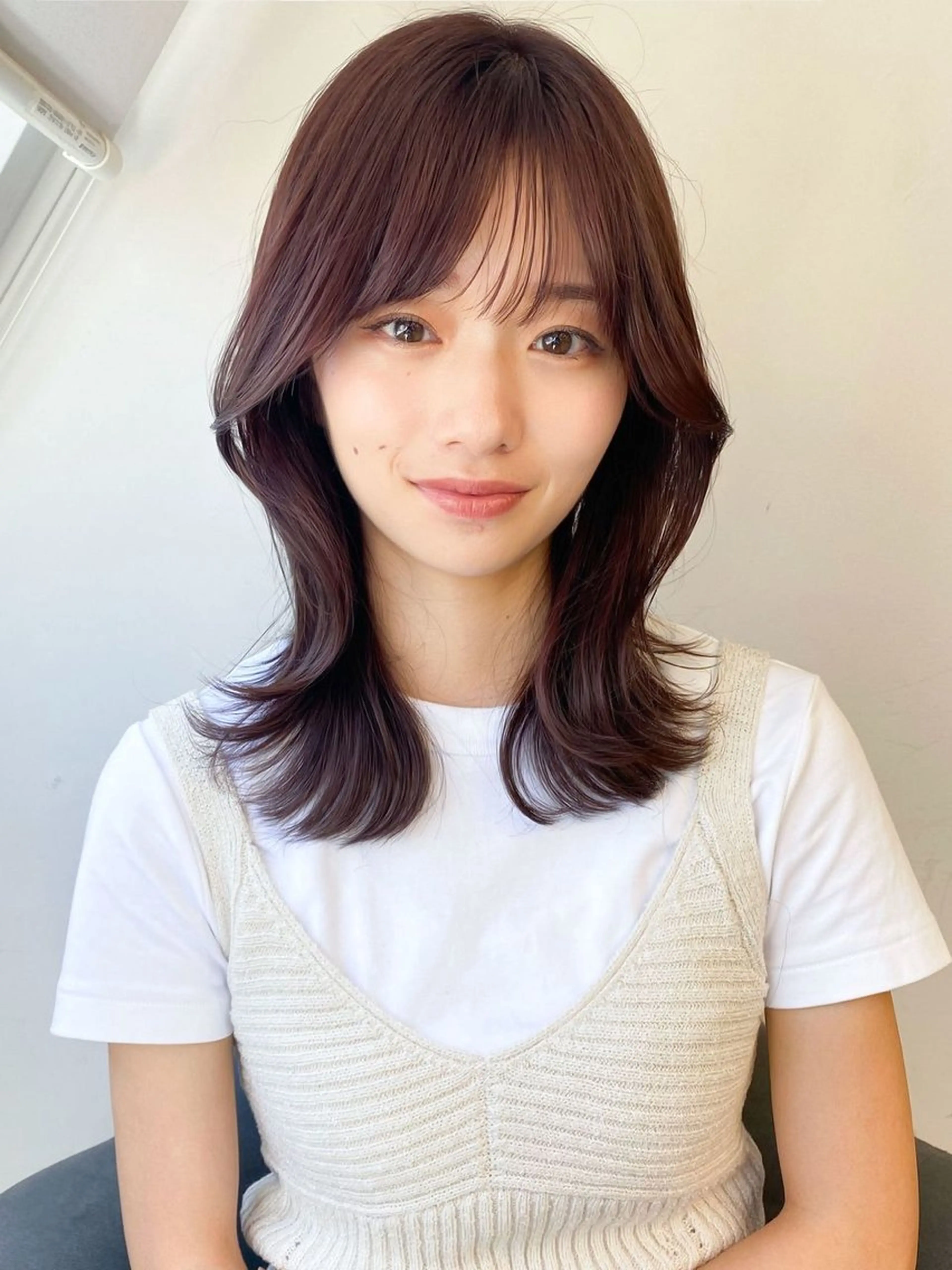 ロング カラー カット ヘアカラー L-Blossom北上尾所属・大塚 しおりのヘアスタイル