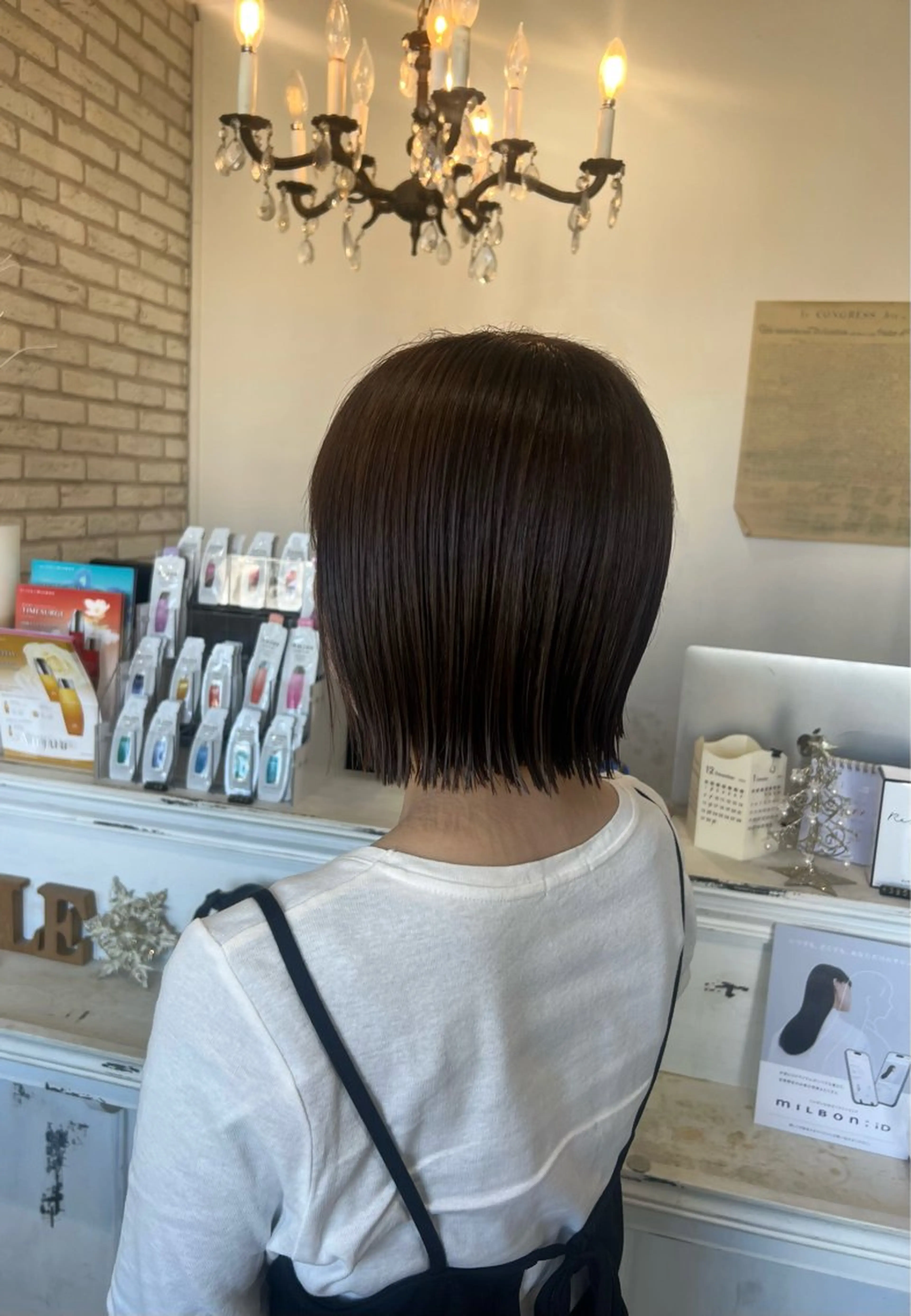 ミディアム カラー ブラウンカラー 🤎大人可愛い/ Rinka🤎のヘアスタイル