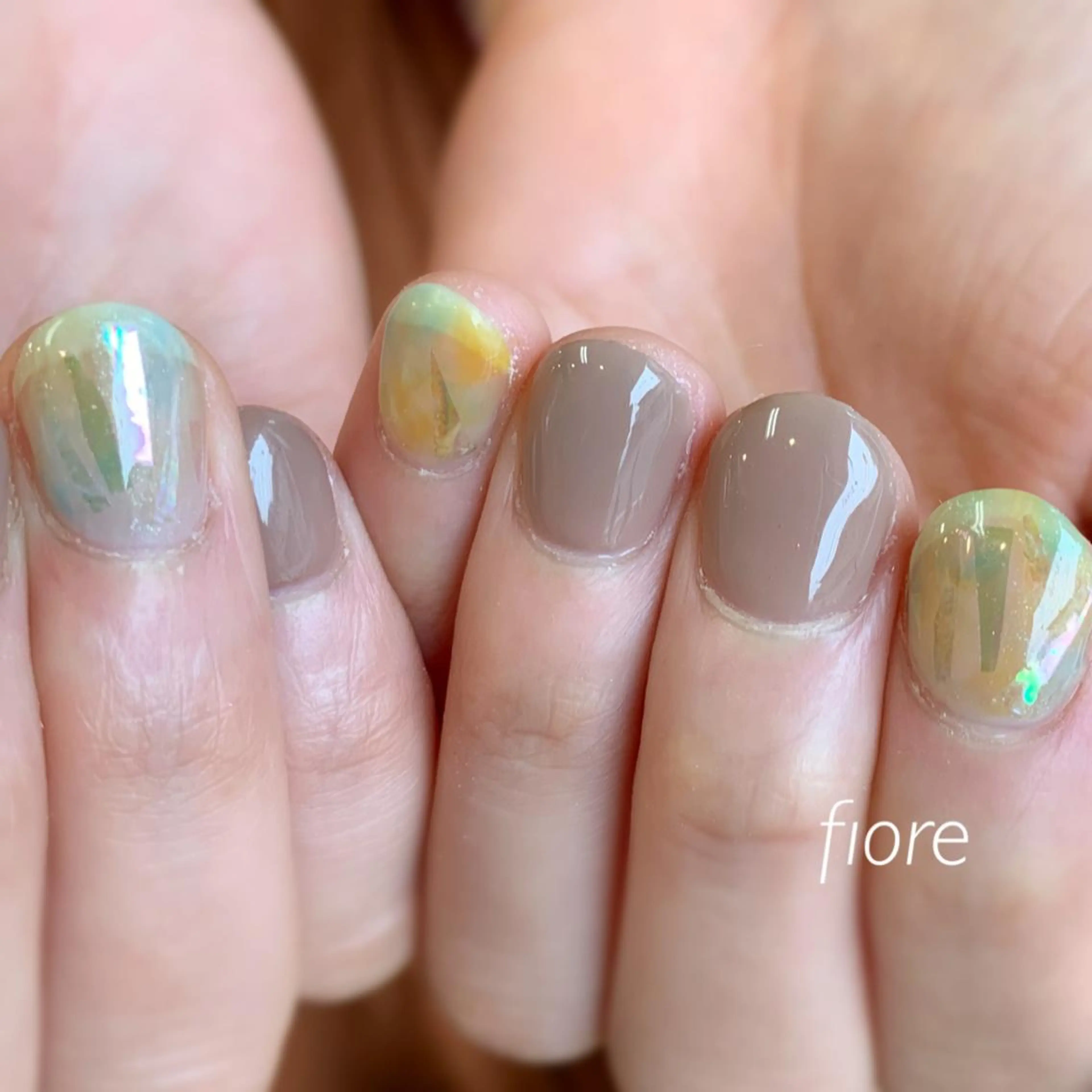 ネイル アートネイル ニュアンスネイル フィオーレ fiore所属・fiore みゆきのネイルデザイン