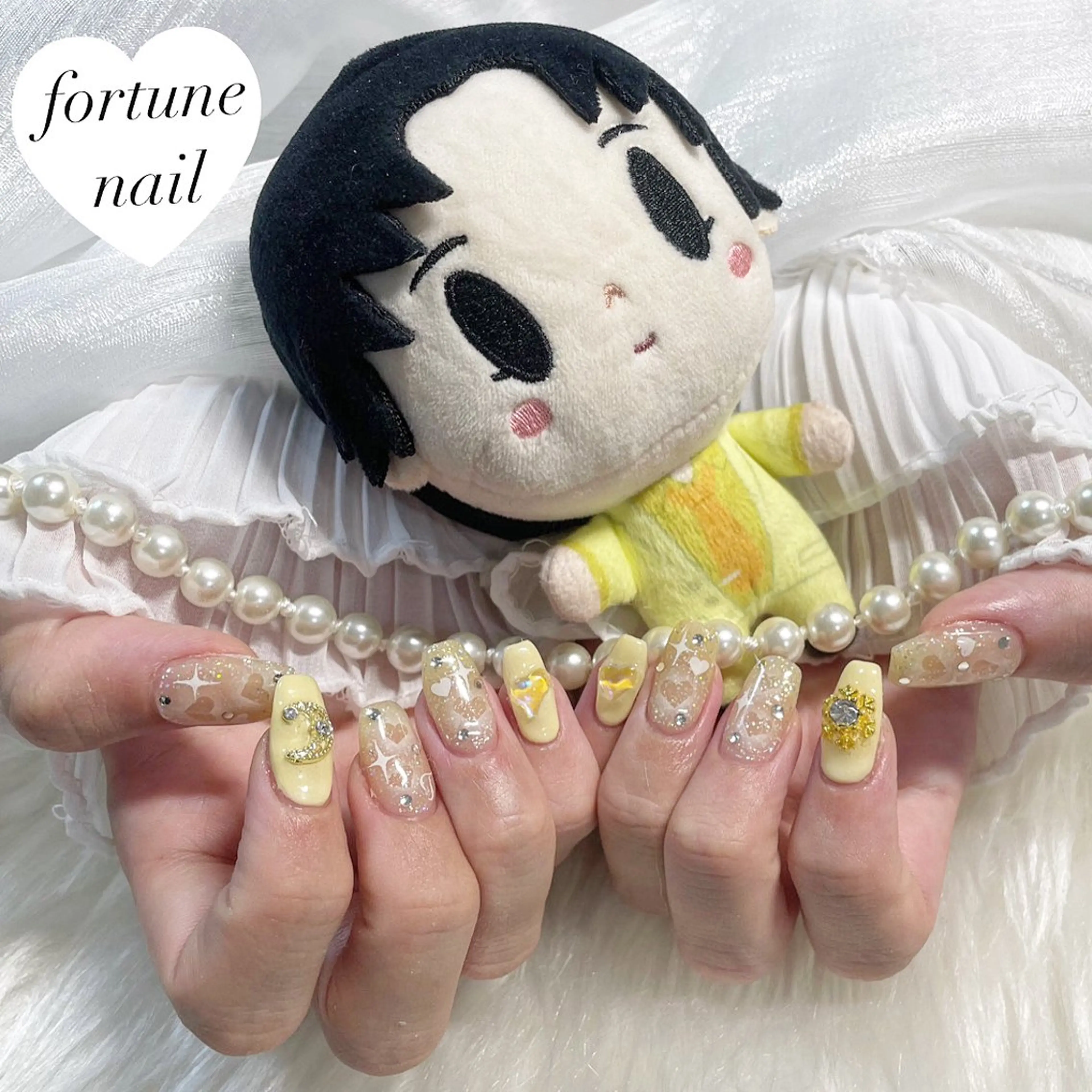 ネイル ハート 💎saori 💎のネイルデザイン