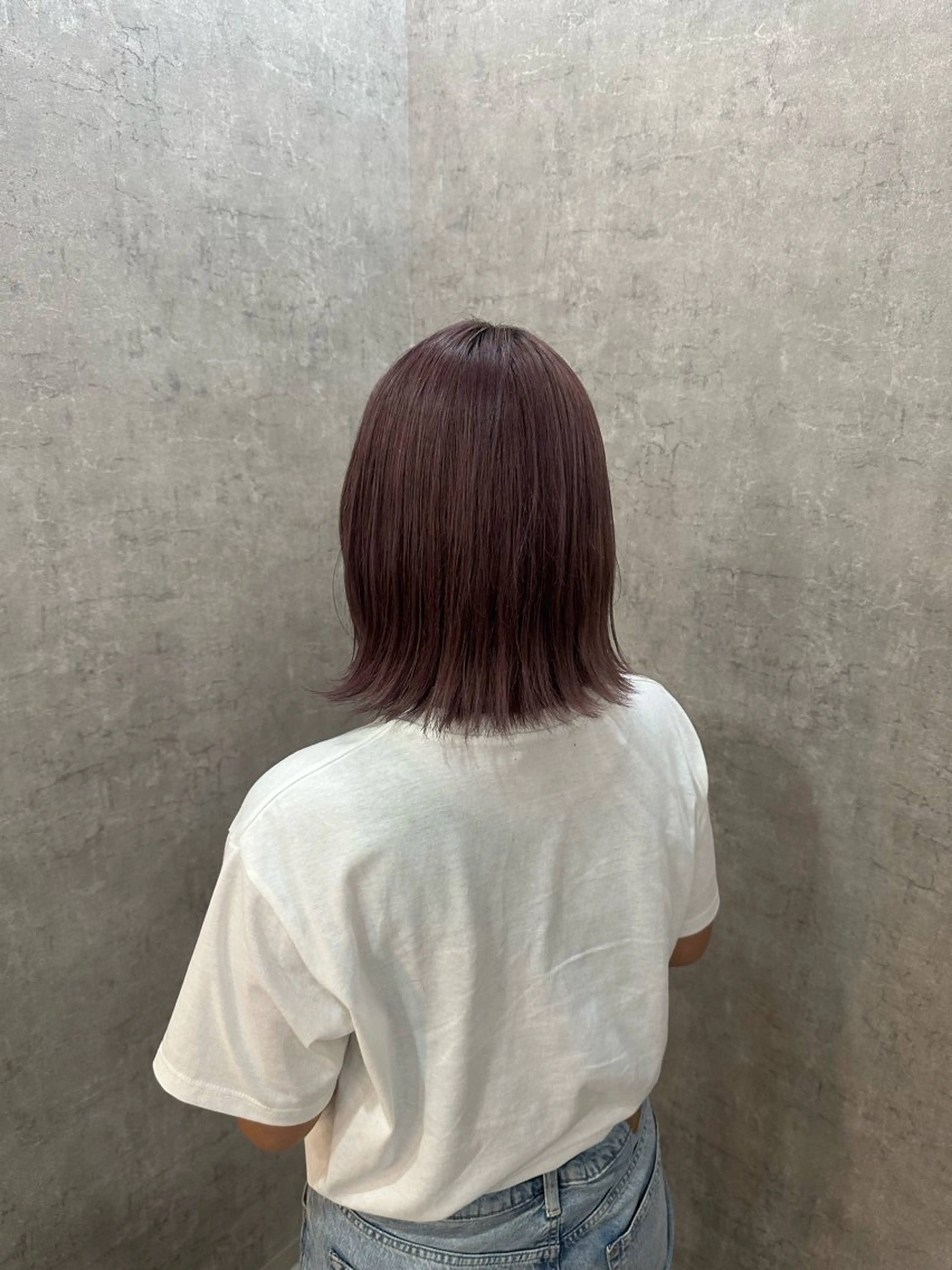 🧸カット（5センチ以上切られる方でレイヤー、スタイルチェンジされる方） ╋ワンカラー🧸（女性限定）の写真