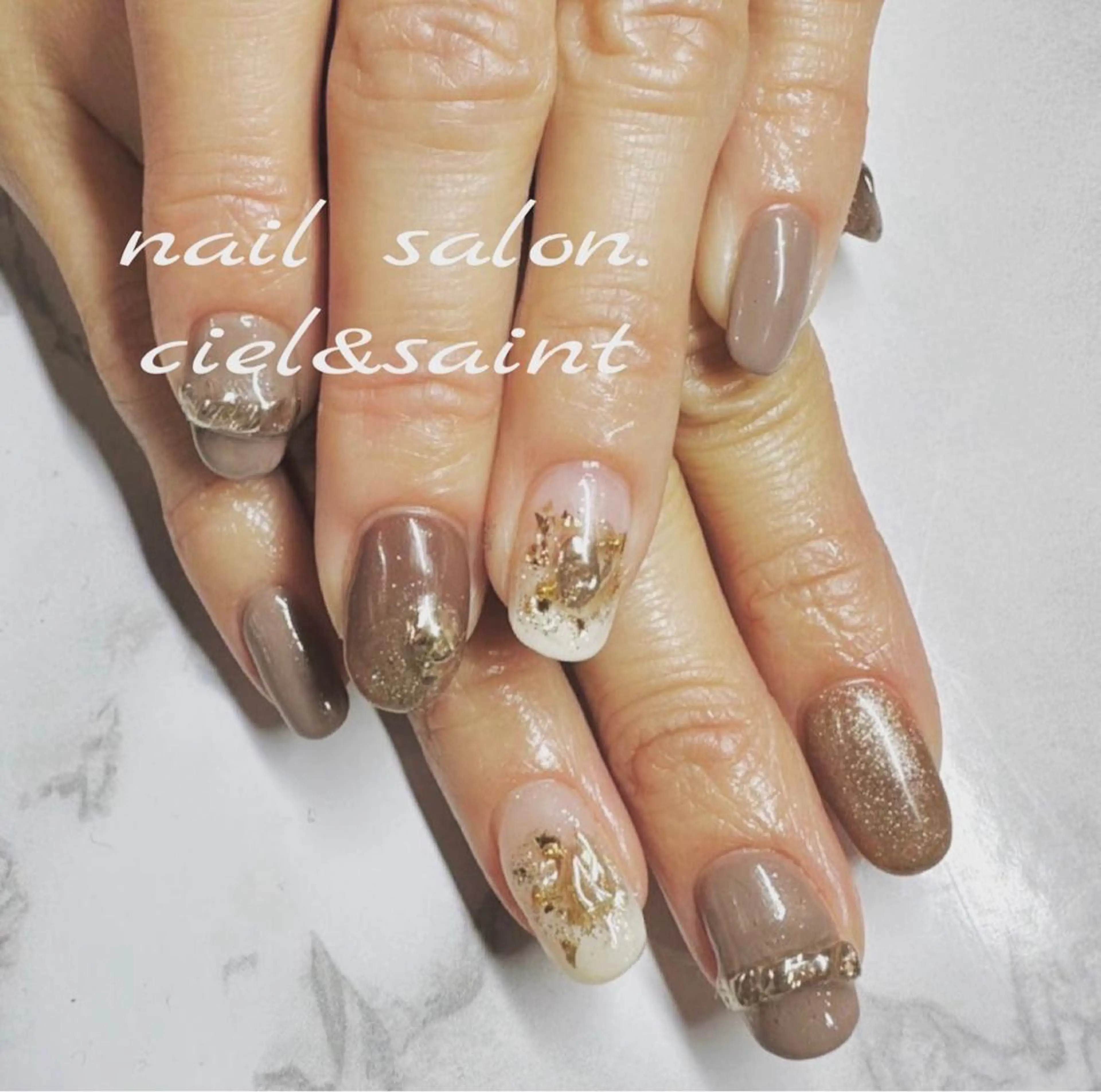 ネイル nail salon ciel&saintのネイルデザイン