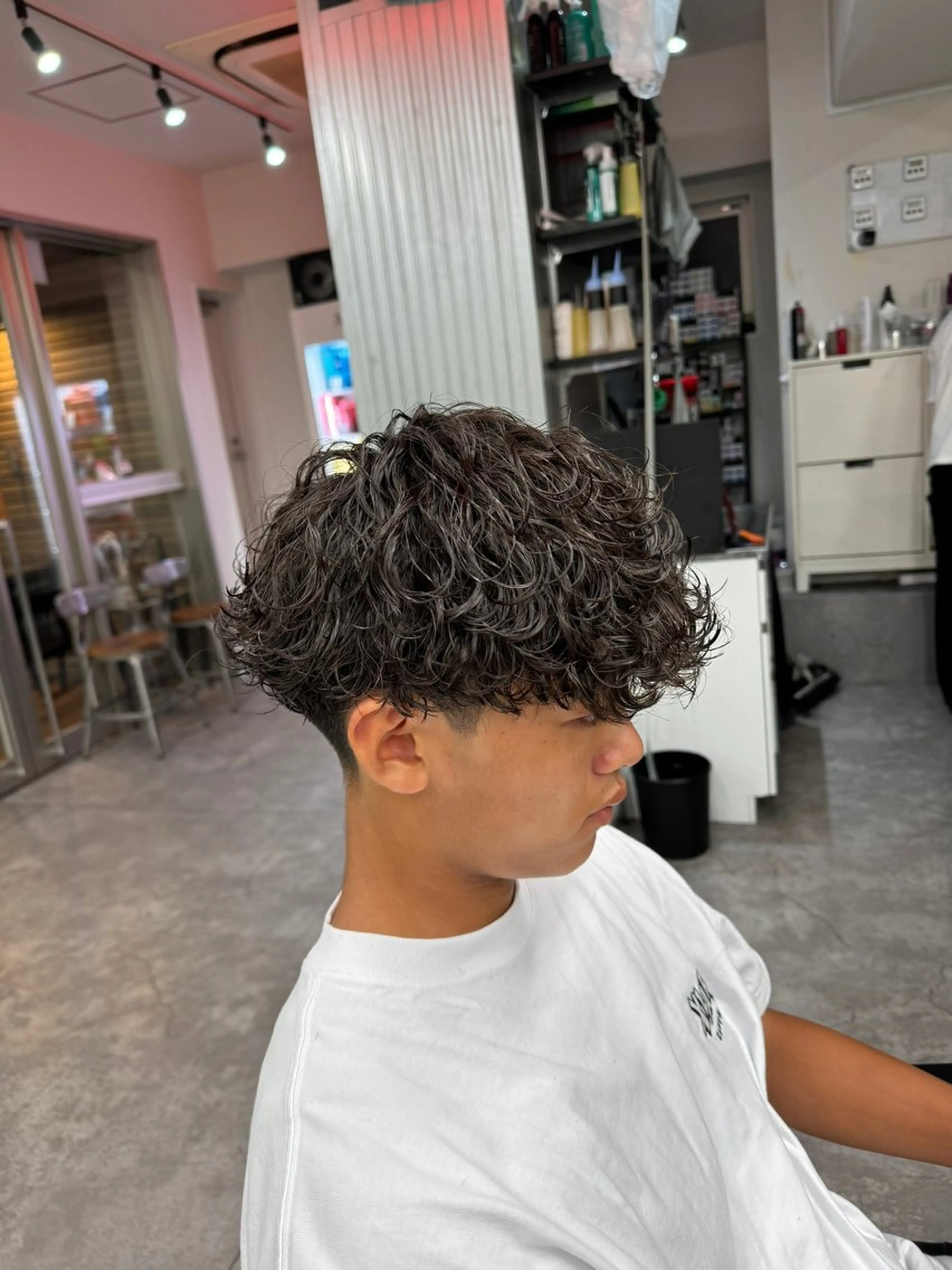 ショート カラー パーマ メンズ カット パーマ トリートメント 🔥メンズパーマ特化 🔥店長中村雄樹のヘアスタイル