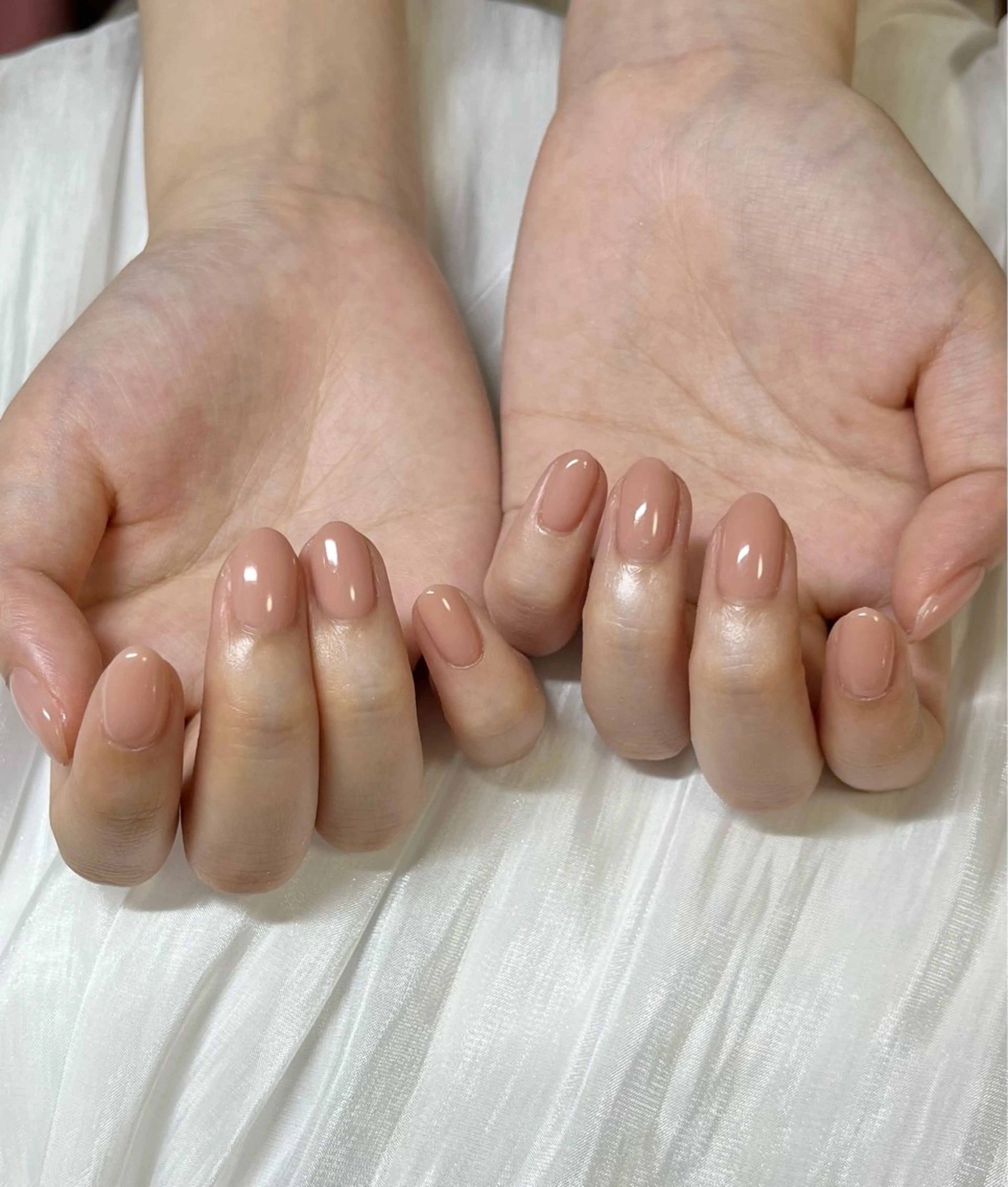 ネイル ワンカラーネイル ハンドネイル nail salon angeのネイルデザイン