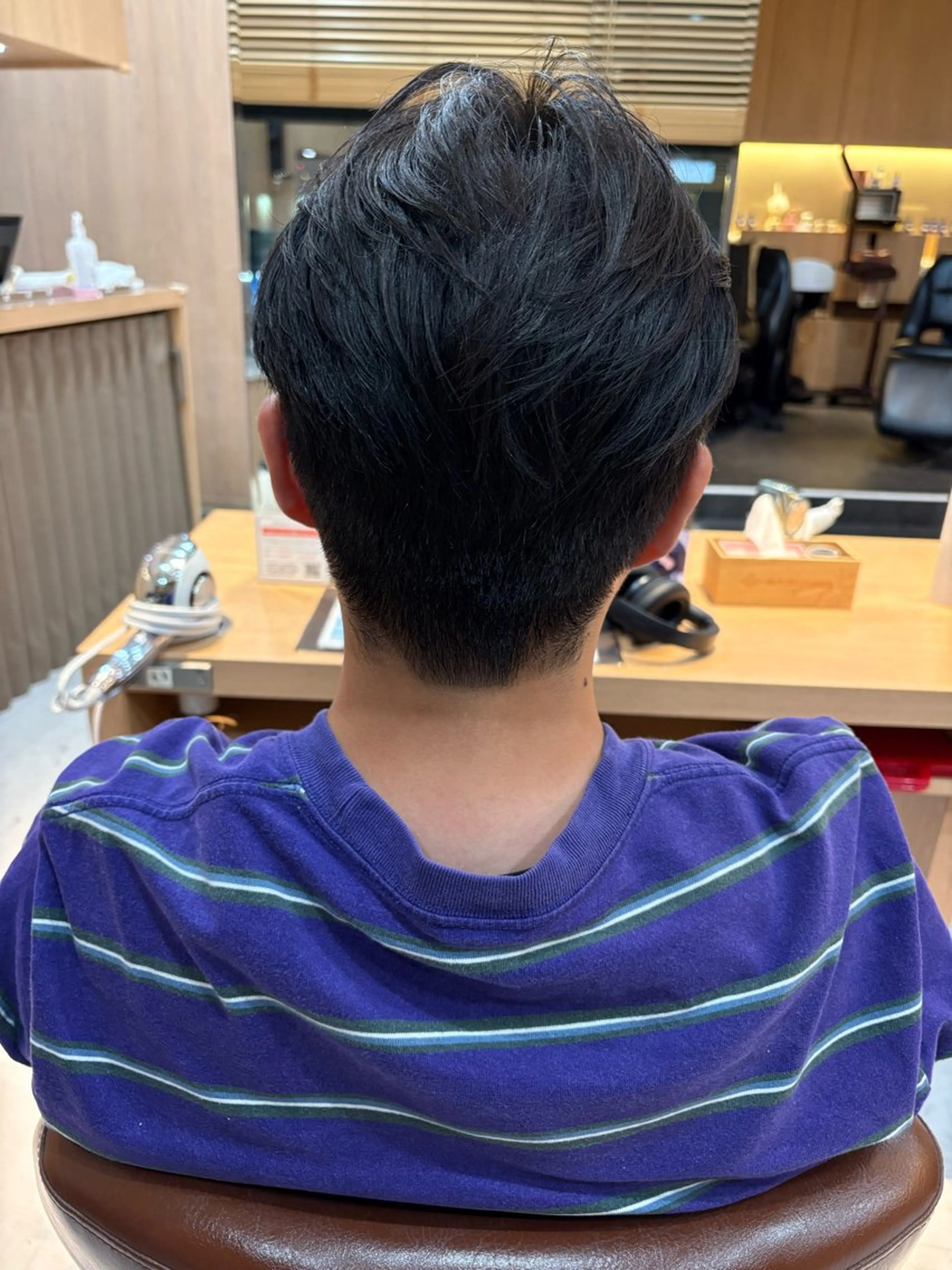 メンズ ツーブロック 樋口 流那のヘアスタイル