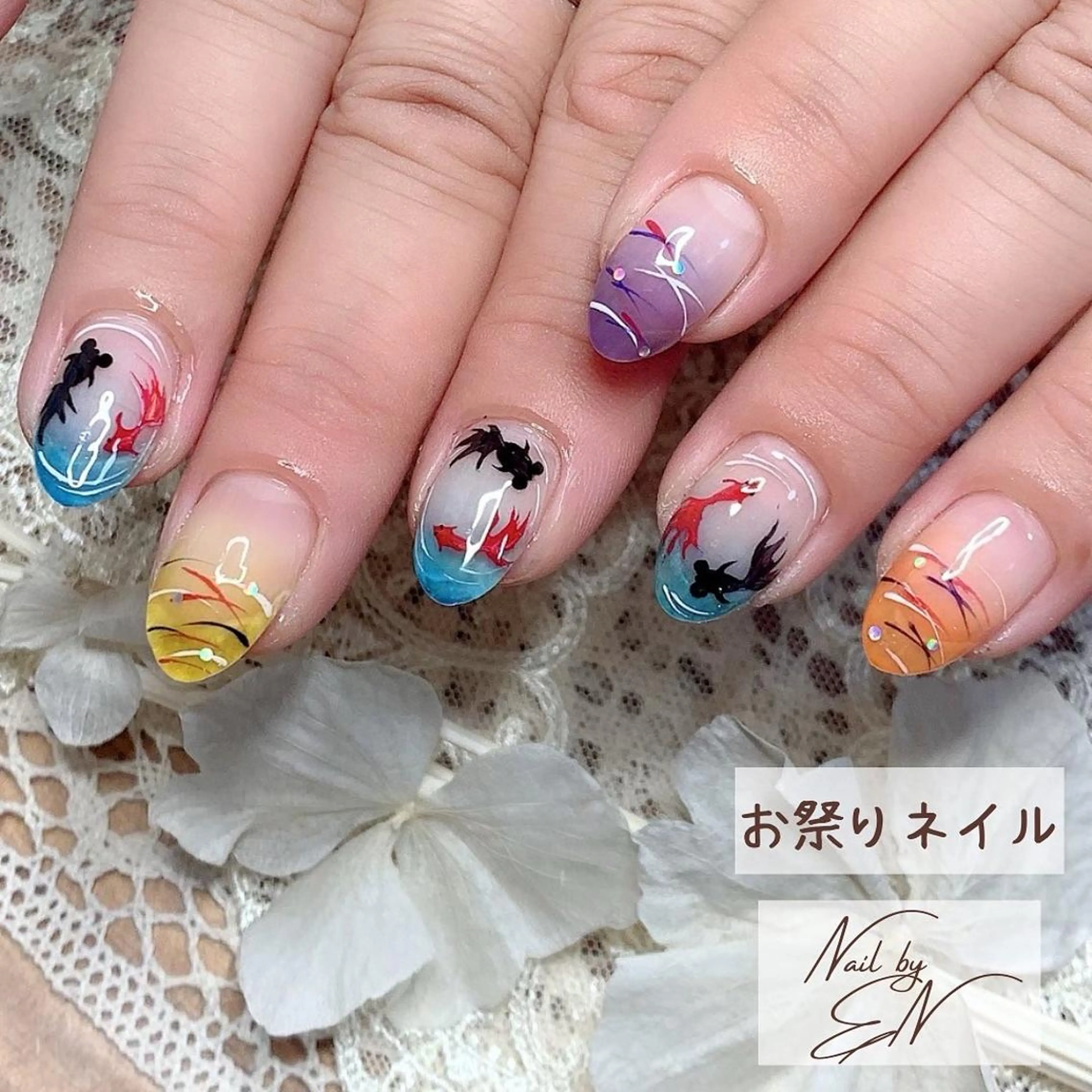 ネイル Nail&Wax by ENのネイルデザイン