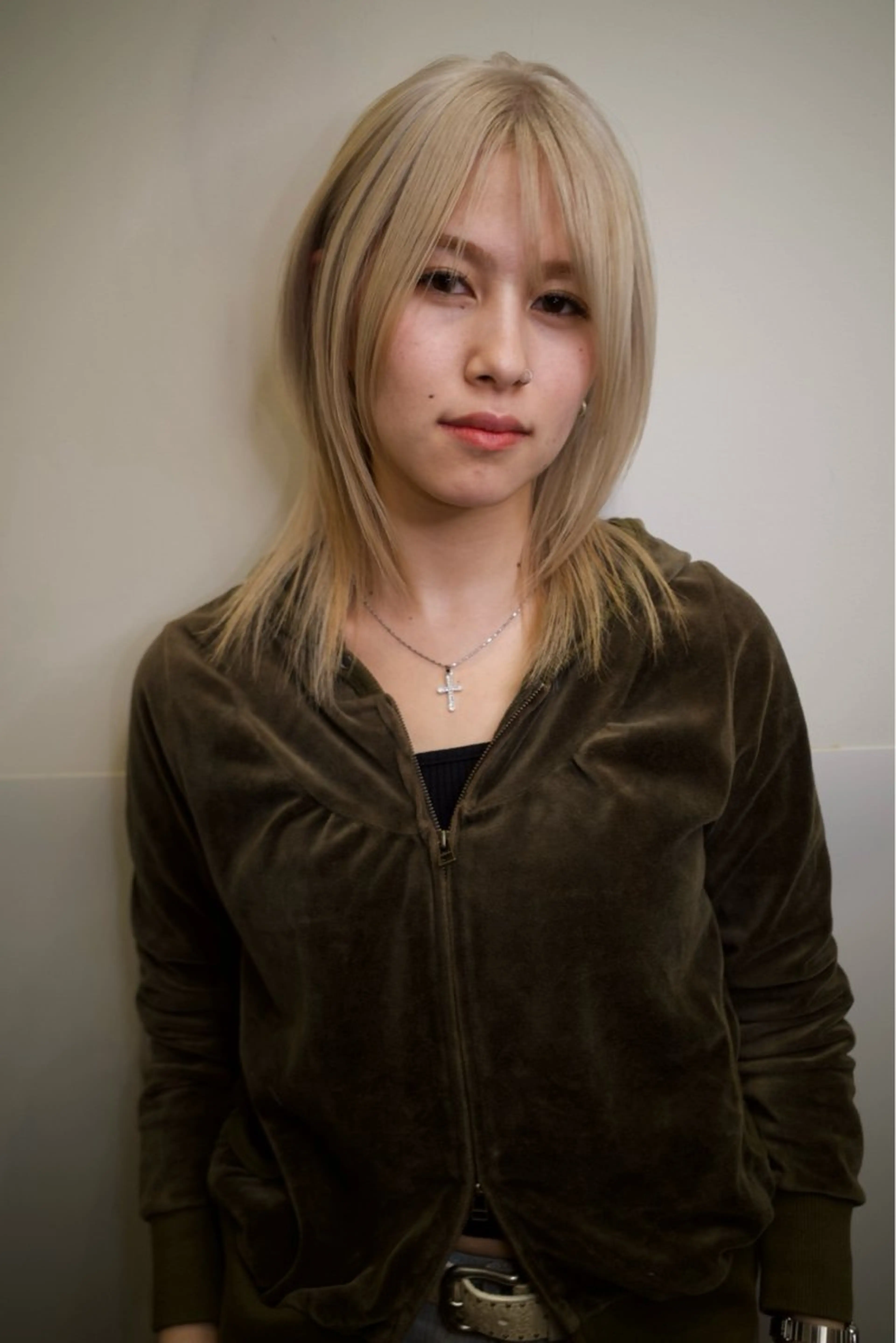 ミディアム カラー カット ヘアカラー トリートメント SALOWIN所属・ブリーチ🔑 ボブ✨レイヤーのヘアスタイル